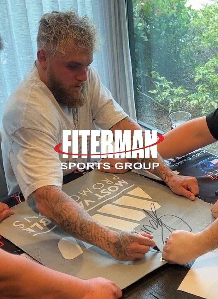 Jake Paul Signed Autographed Piece of Fight Ring Mat JSA WA999844 Paul vs. Diaz Other jake-paul-piece-fight-ring-mat, view 4, supplier stock photo