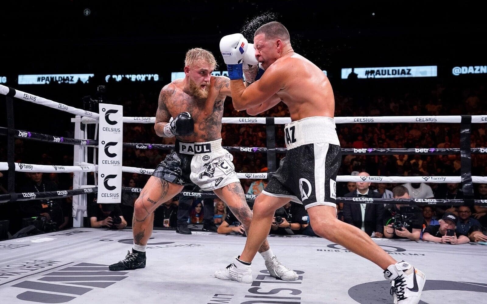 Jake Paul Signed Autographed Piece of Fight Ring Mat JSA WA999844 Paul vs. Diaz Other jake-paul-piece-fight-ring-mat, view 2, supplier stock photo