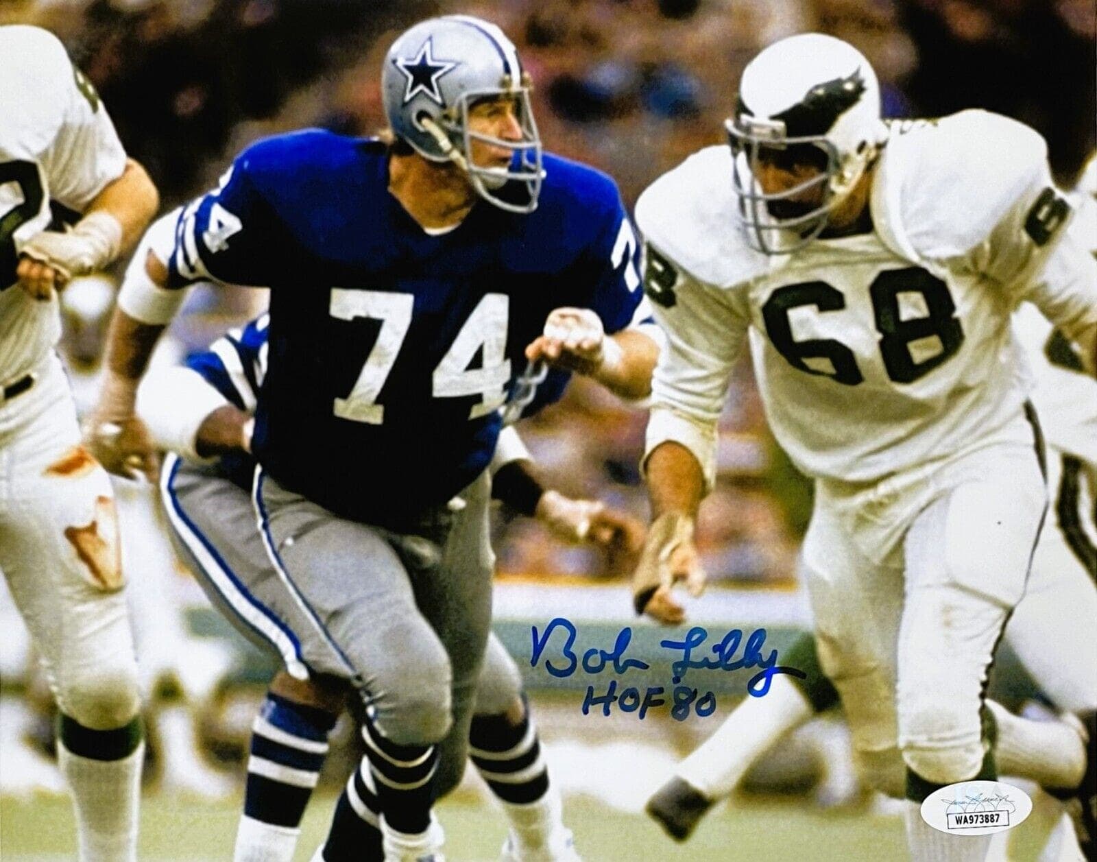 Bob Lilly Signed Autographed 8×10 Photo JSA Authenticated #1 Photo 8x10-bob-lilly-8-10-1, supplier stock photo