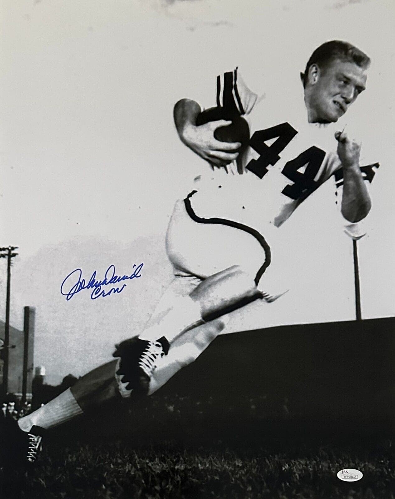 John David Crow Signed Autographed 16×20 Photo JSA Authen 3 Photo 16x20-john-david-crow-16-20-authen, supplier stock photo