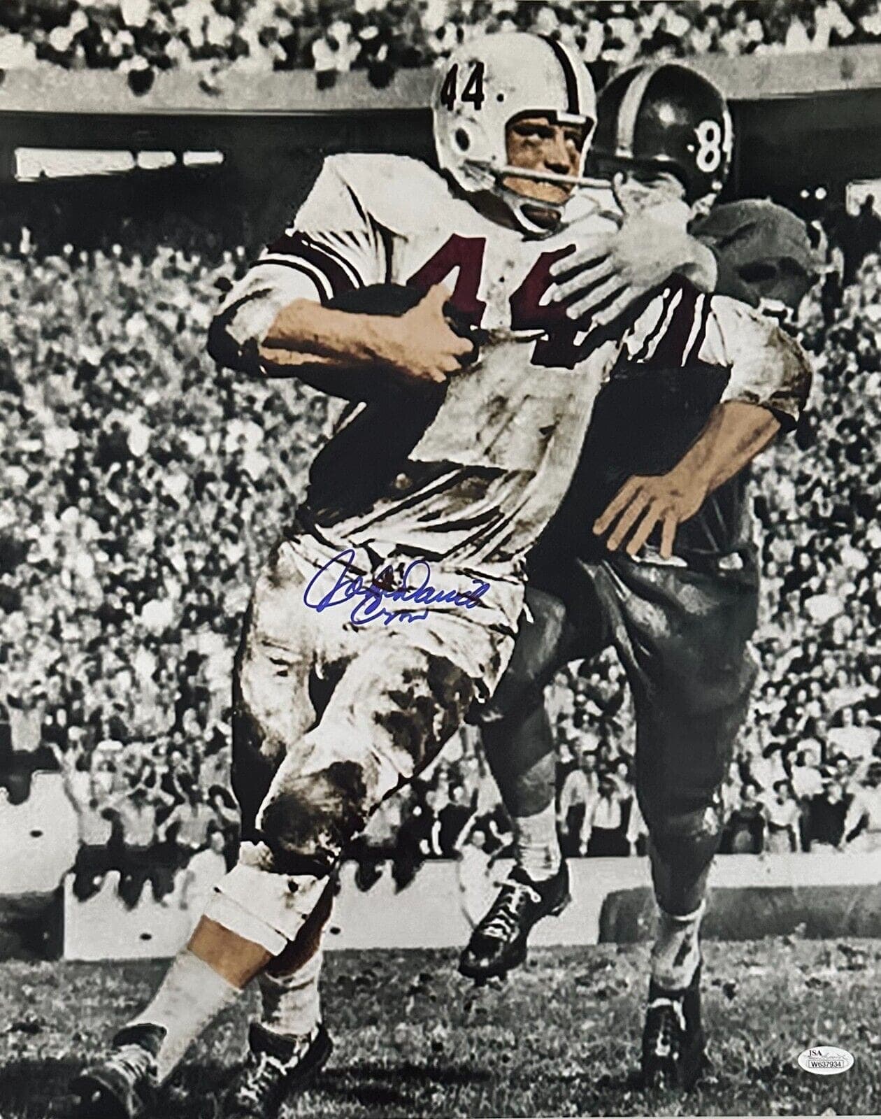 John David Crow Signed Autographed 16×20 Photo JSA Authen 1 Photo 16x20-john-david-crow-16-20-authen, supplier stock photo