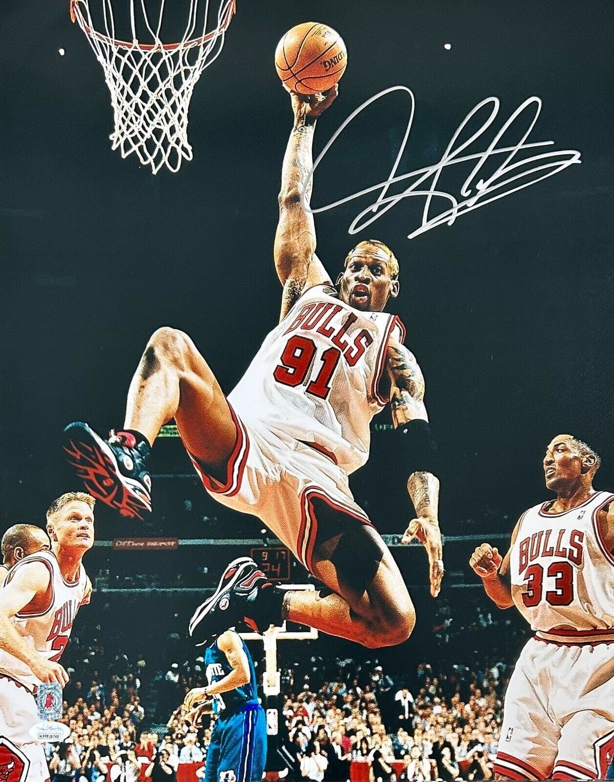 Dennis Rodman Signed Autographed 16×20 Photo JSA Authentic Chicago Bulls 9 Dennis Rodman Photo 16x20-dennis-rodman-16-20-9, Chicago Bulls, supplier stock photo