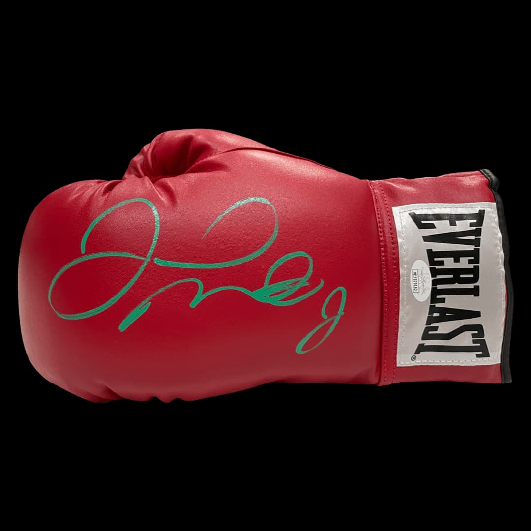 Floyd Mayweather Jr. Glove floyd-mayweather-jr-red-everlast-leather, supplier stock photo