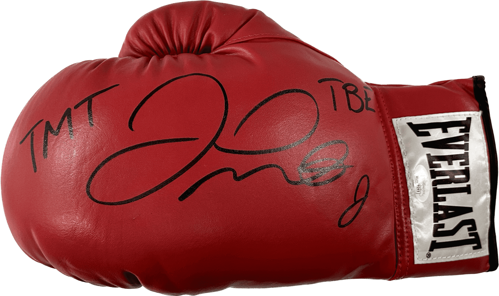 Floyd Mayweather Jr. Signed Red Everlast Leather Boxing Glove JSA WIT879245 Left Floyd Mayweather Jr. Glove red-everlast-leather-boxing-wit879245-left, supplier stock photo