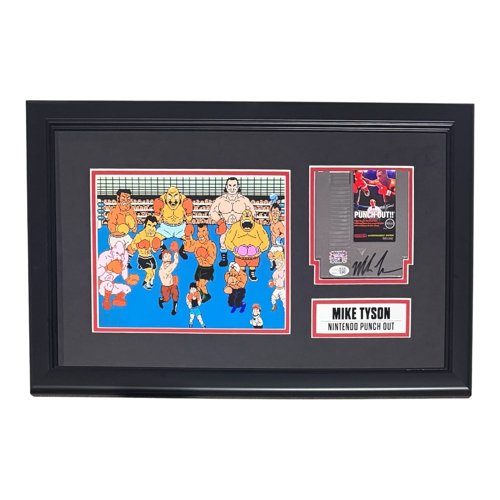 Mike Tyson Framed Signed Custom Punch Out Video Game JSA & Tyson Authen #3 Mike Tyson Other framed-punch-out-video-game-authen, supplier stock photo