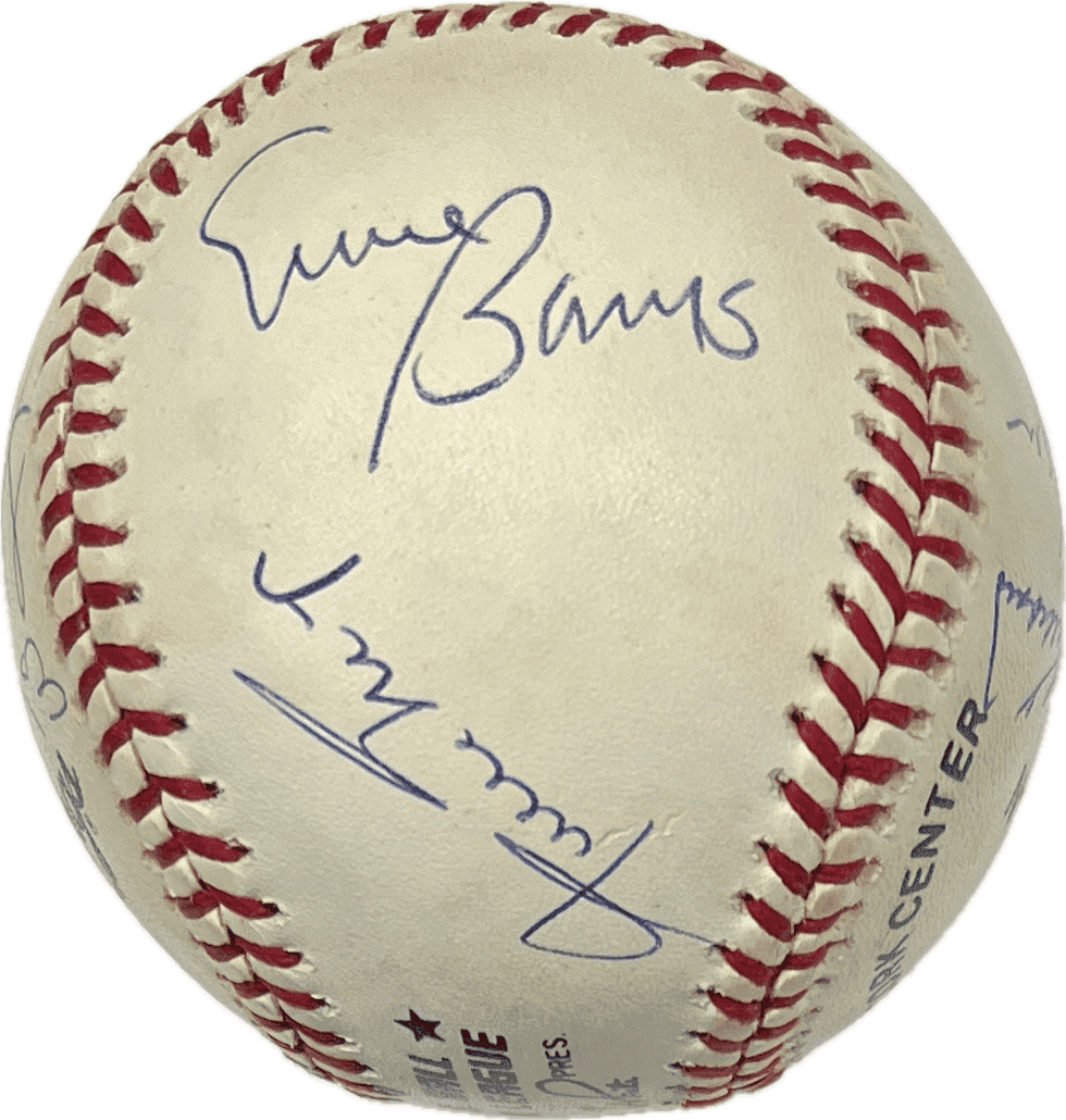 500 Home Run Club Signed NL Official Baseball 12 Autos Williams Mantle Beckett Ball 500-home-run-club-nl-baseball, view 3, supplier stock photo