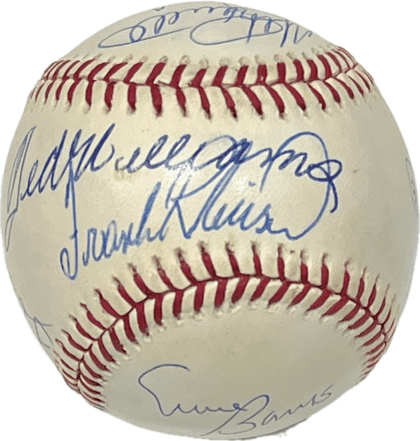 500 Home Run Club Signed NL Official Baseball 12 Autos Williams Mantle Beckett Ball 500-home-run-club-nl-baseball, supplier stock photo