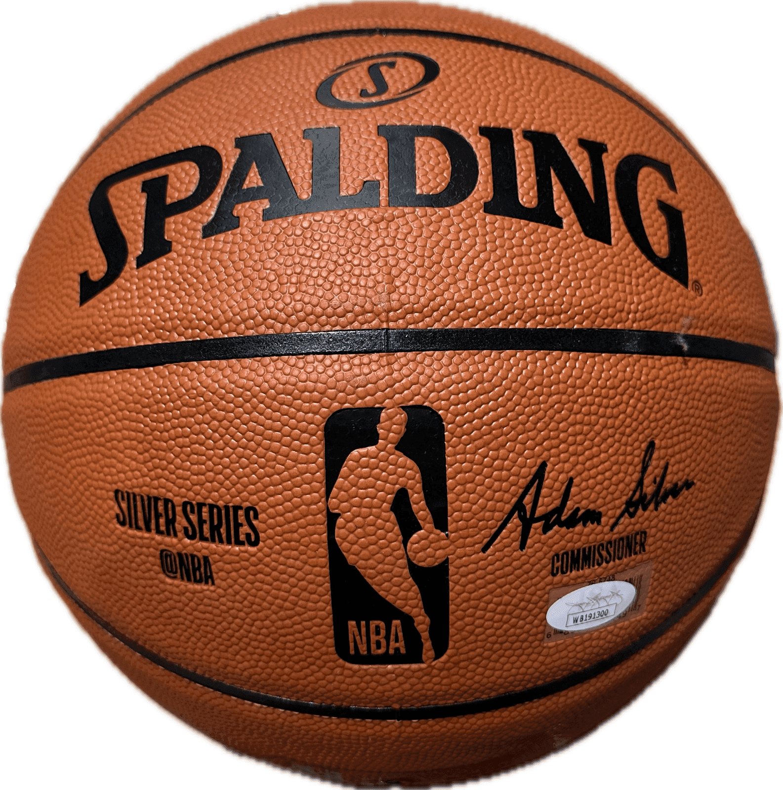 Clyde Drexler Signed Autographed Basketball JSA Authenticated HOF 04 B Clyde Drexler Ball basketball-hof-04, view 2, supplier stock photo