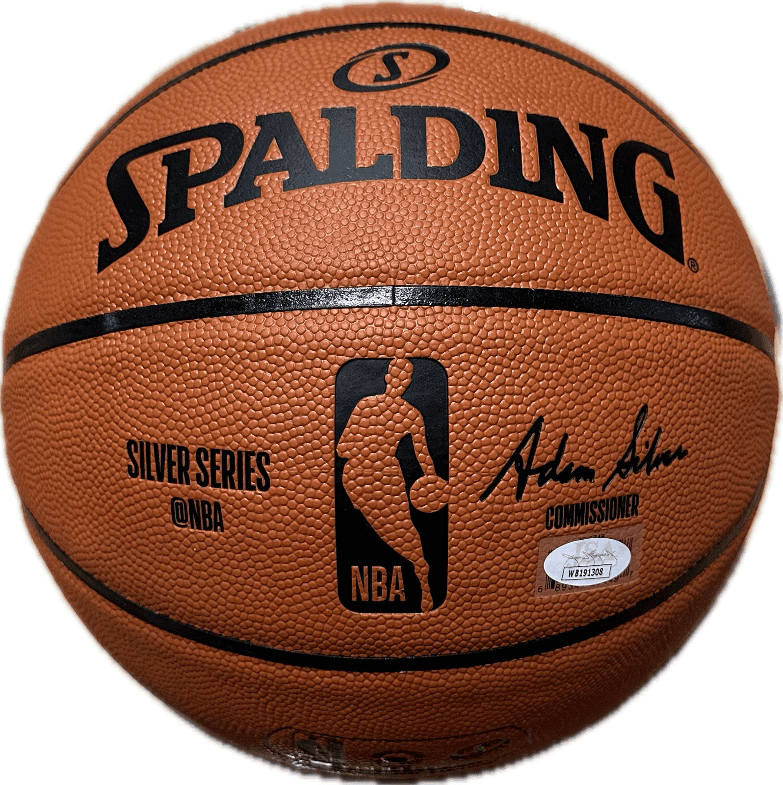 Clyde Drexler Signed Autographed Basketball JSA Authenticated NBA 50/75 Clyde Drexler Ball basketball-nba-50-75, view 2, supplier stock photo