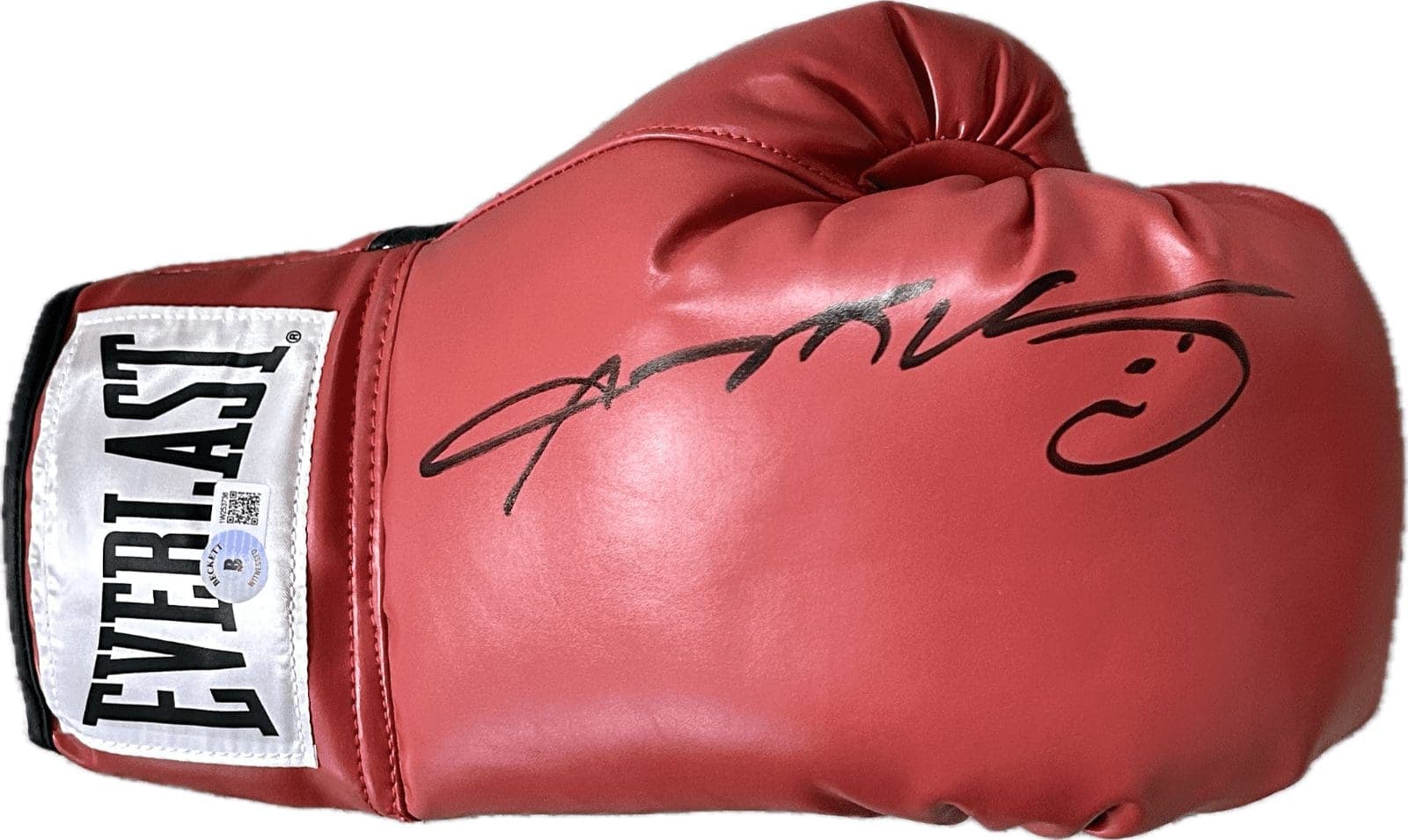 Sugar Ray Leonard Signed Autographed Red Right Hand Boxing Glove Beckett Authen Glove sugar-ray-leonard-red-right-boxing, supplier stock photo