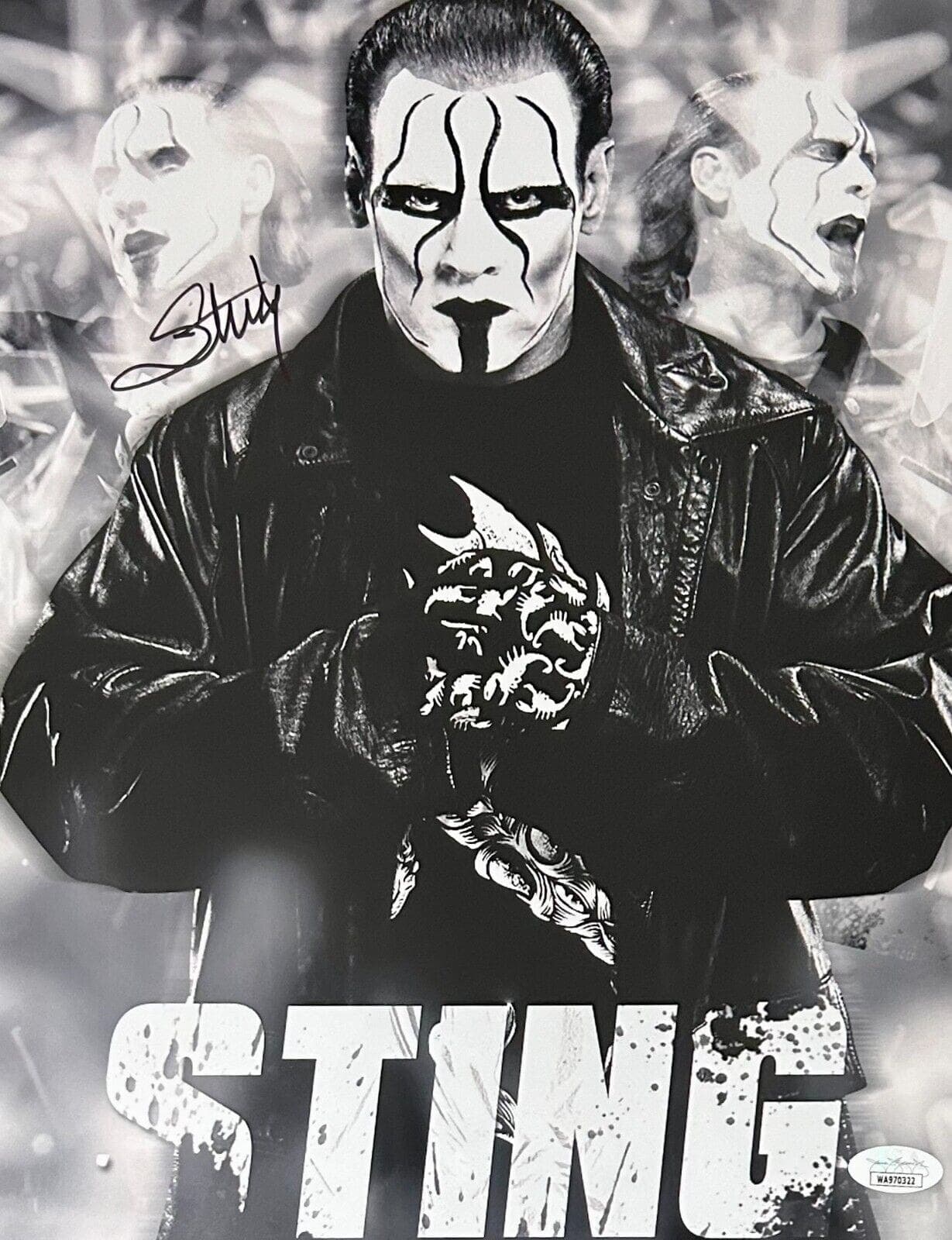 STING Signed Autographed 11×14 Photo JSA Authenticated #5 WCW WWE AEW Photo 11x14-sting-11-14-5-wcw-wwe, supplier stock photo