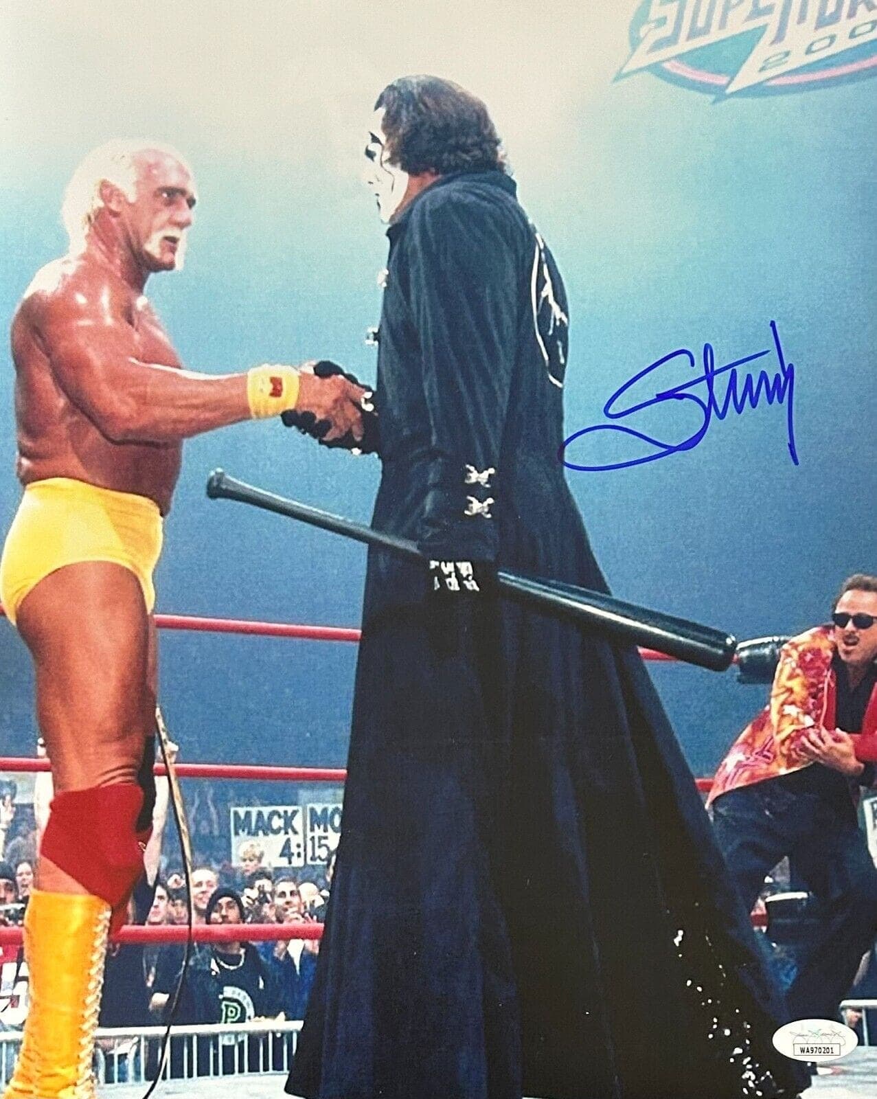 STING Signed Autographed 11×14 Photo JSA Authenticated #8 WCW WWE AEW Photo 11x14-sting-11-14-8-wcw-wwe, supplier stock photo