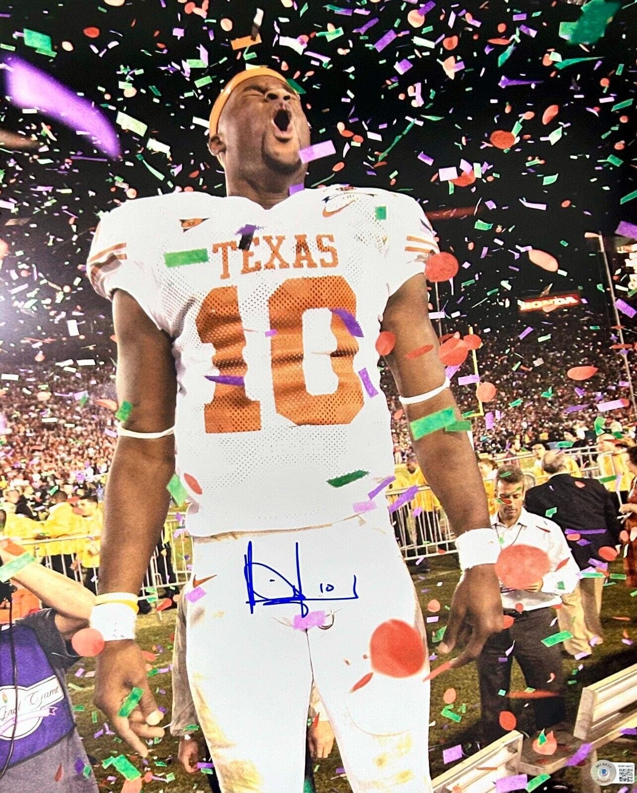 Vince Young Signed Autographed 16×20 Photo Beckett Authenticated #2 Longhorns Photo 16x20-vince-young-16-20-2, Texas Longhorns, supplier stock photo