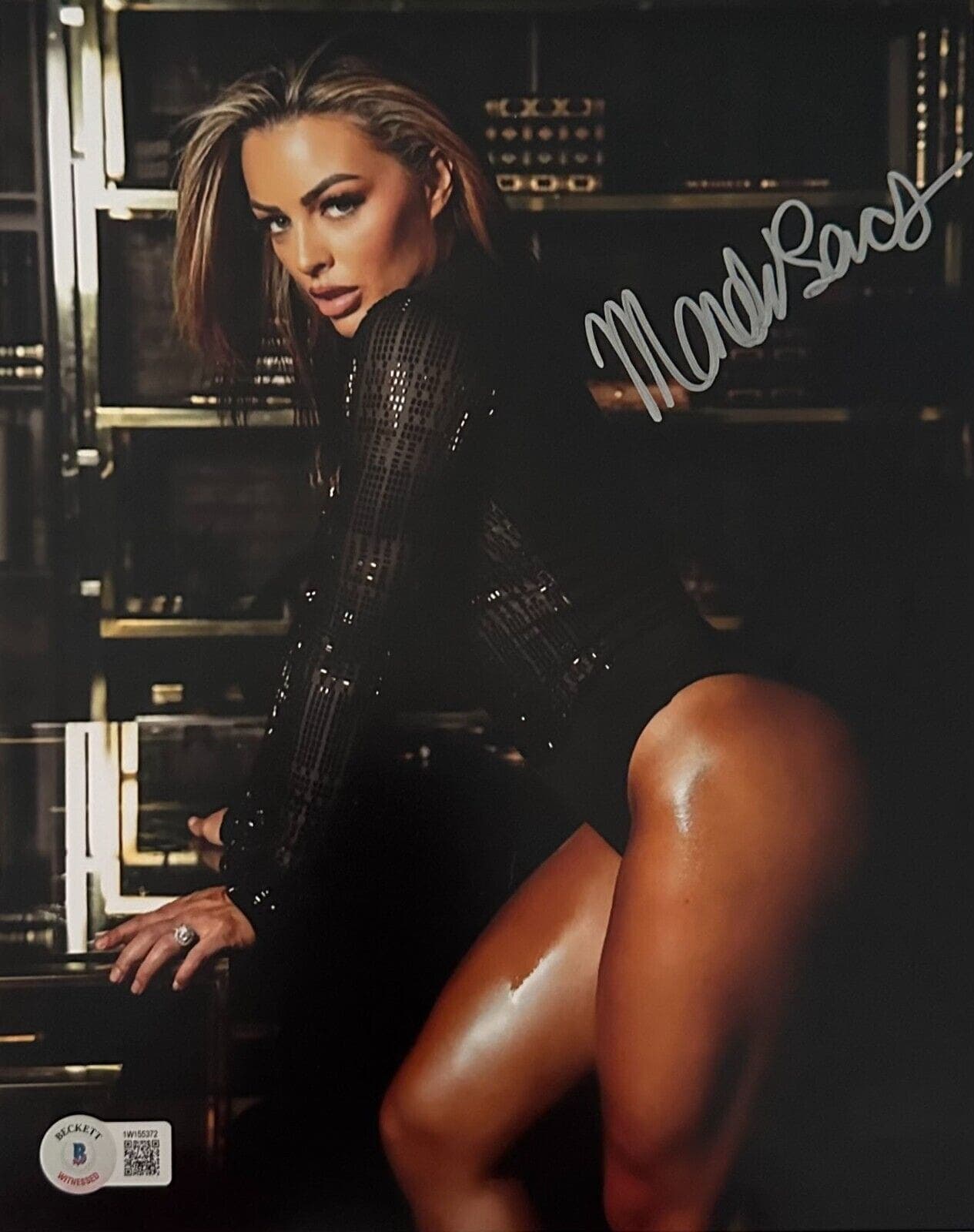 MANDY SACS AUTOGRAPHED 8×10 PHOTO BECKETT #1 MANDY ROSE Photo 8x10-mandy-sacs-8-10-1-rose, supplier stock photo