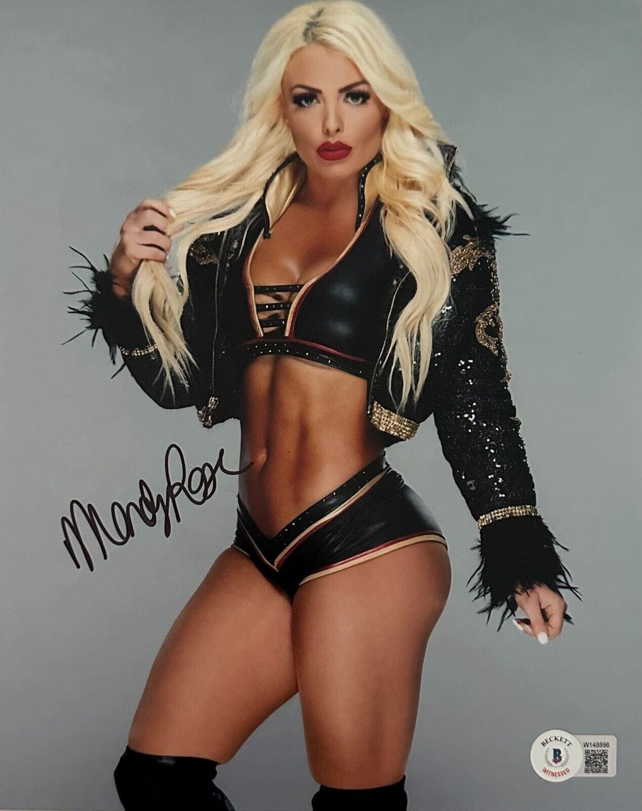 MANDY SACS AUTOGRAPHED 8×10 PHOTO BECKETT #6 MANDY ROSE Photo 8x10-mandy-sacs-8-10-6-rose, supplier stock photo