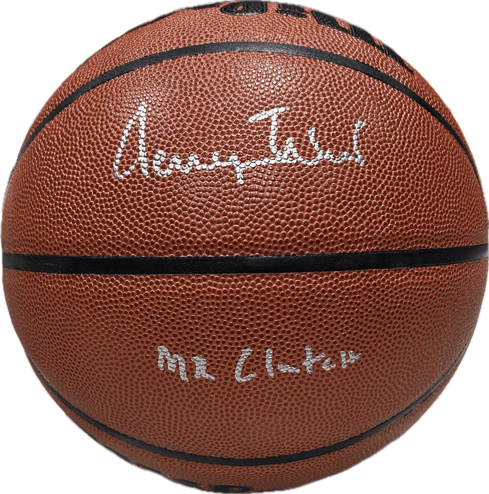 Jerry West Signed Autographed Wilson Basketball JSA Lakers “Mr. Clutch” Jerry West Ball wilson-basketball-mr-clutch, Los Angeles Lakers, supplier stock photo