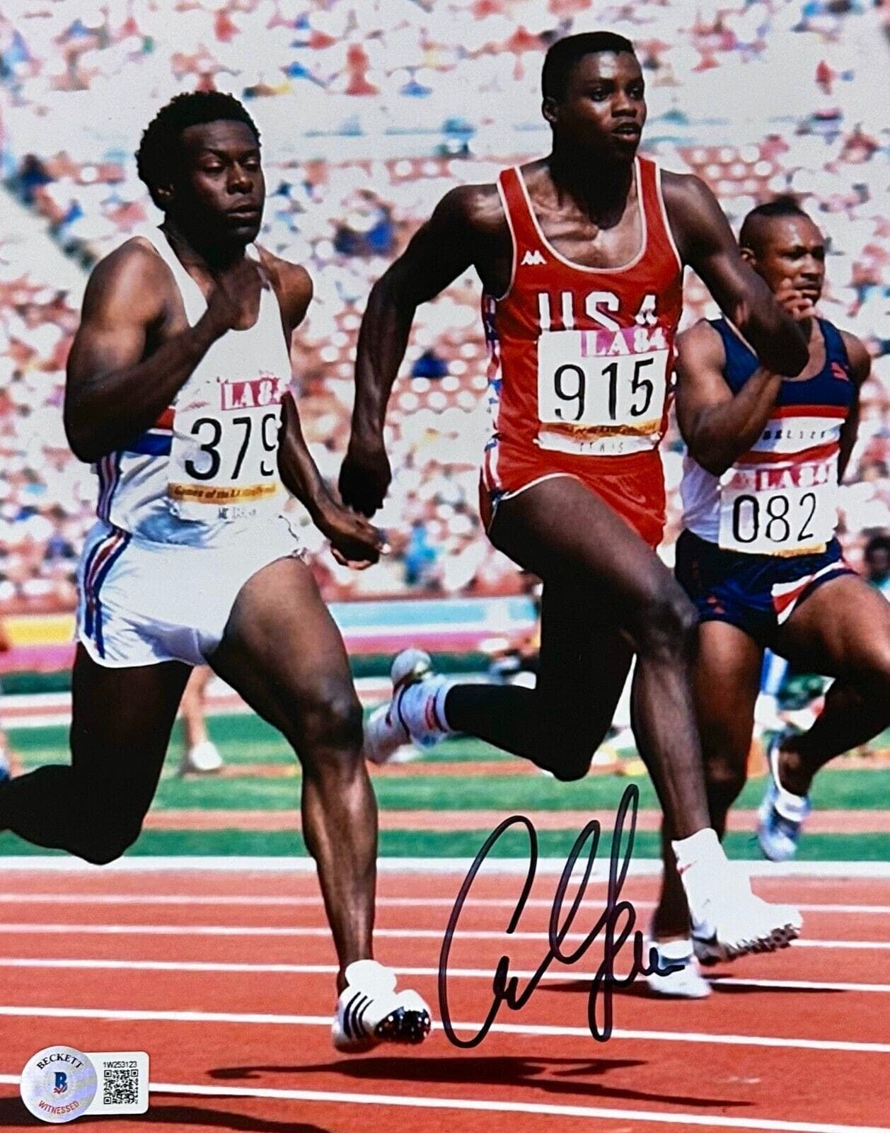 Carl Lewis Signed Autographed 8×10 Photo Beckett #3 Black Carl Lewis Photo 8x10-carl-lewis-8-10-3-black, supplier stock photo