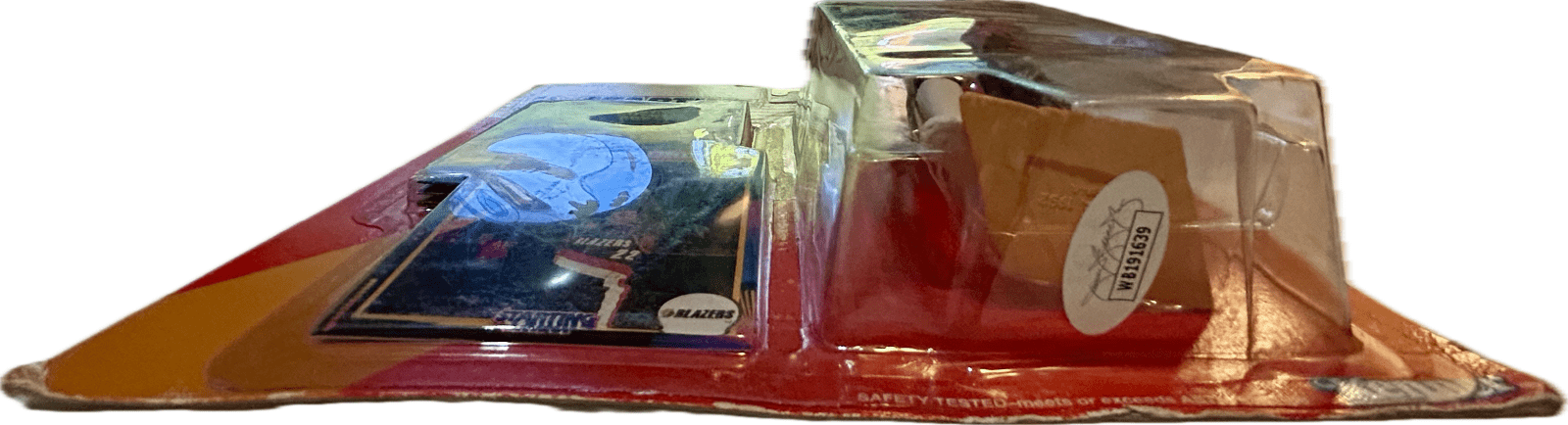 Clyde Drexler Signed Autographed 1992 Starting Lineup JSA Blazzers Clyde Drexler Ball clyde-drexler-1992-starting-lineup-blazzers, Portland Trail Blazers, view 3, supplier stock photo