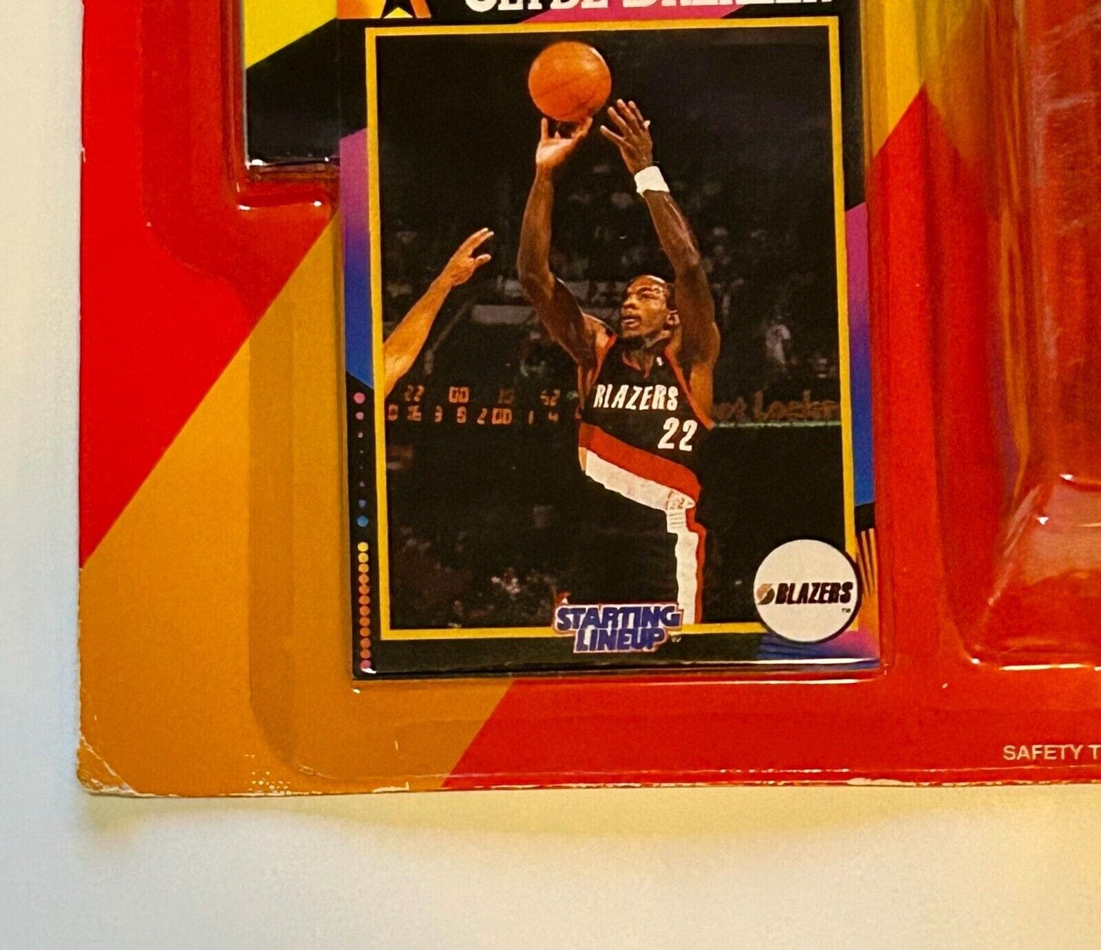 Clyde Drexler Signed Autographed 1992 Starting Lineup JSA Blazzers Clyde Drexler Ball clyde-drexler-1992-starting-lineup-blazzers, Portland Trail Blazers, view 13, supplier stock photo