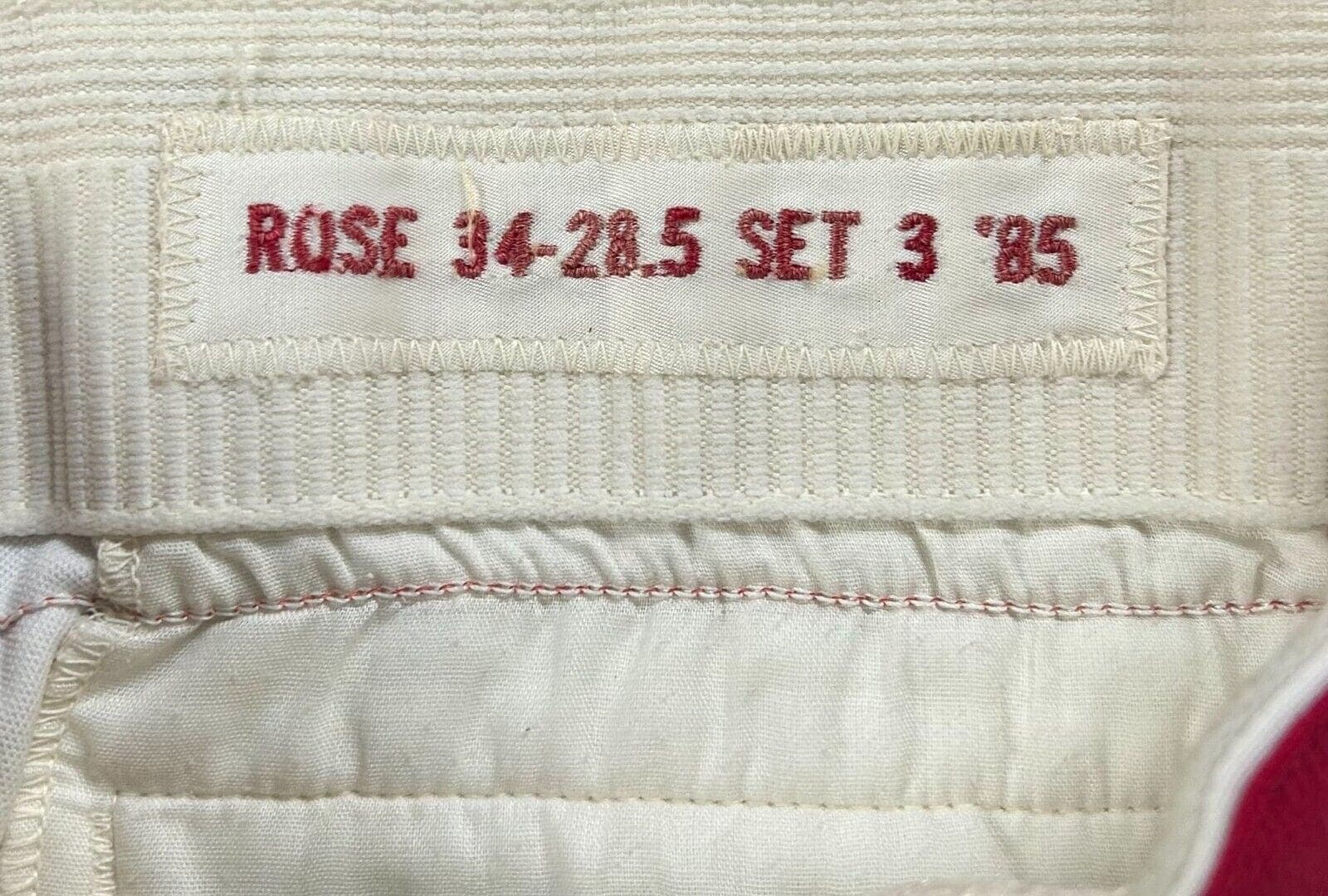 Pete Rose Cincinnati Reds Game Used Home Uniform Authenticated By PhotoMatch.Com Pete Rose Jersey pete-rose-game-used-home-uniform, Cincinnati Reds, view 16, supplier stock photo