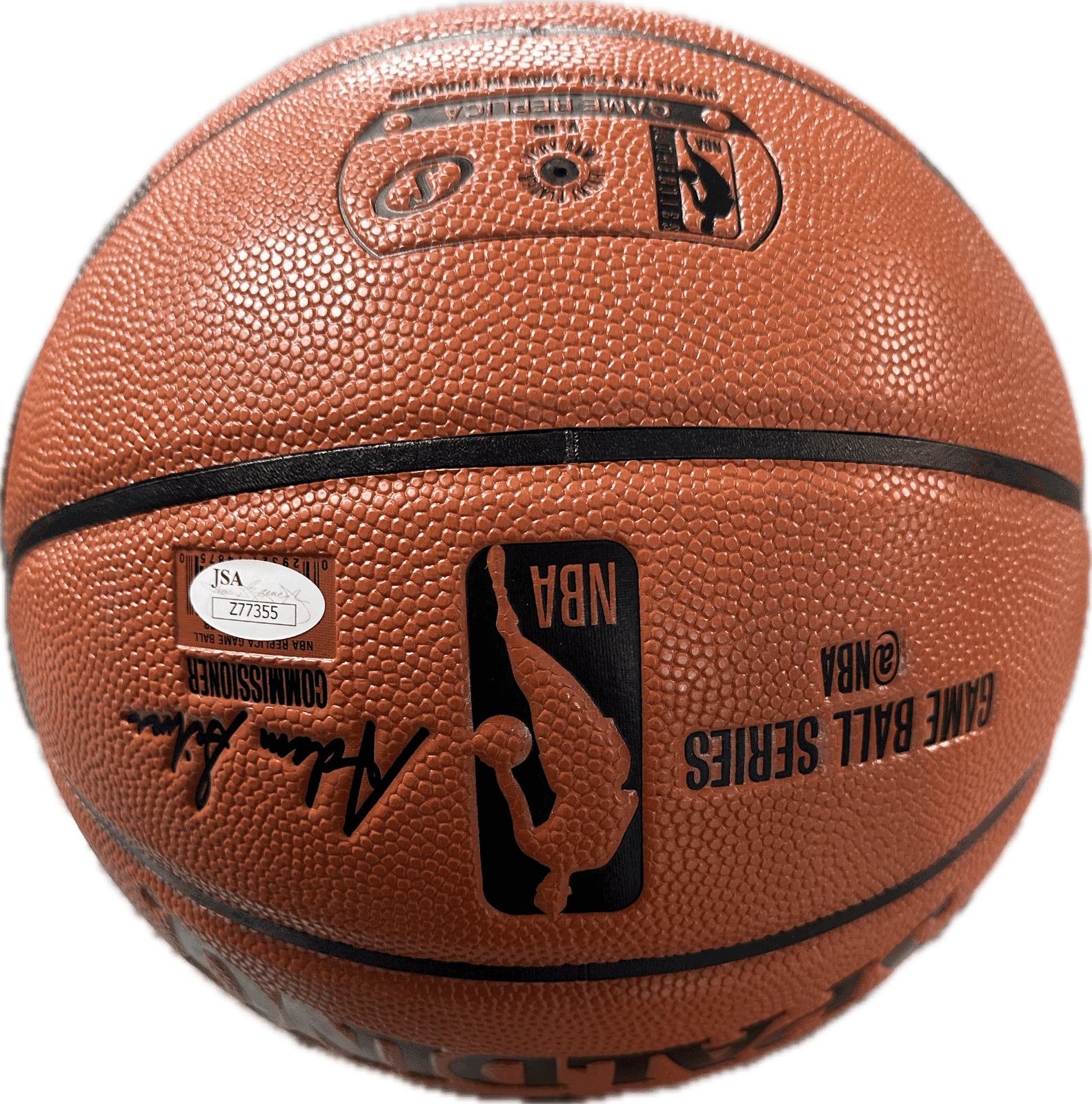 Dennis Rodman Handprint & Signed Autographed Basketball JSA Full Letter Authen Dennis Rodman Ball dennis-rodman-handprint-basketball-full-letter, Chicago Bulls, view 4, supplier stock photo
