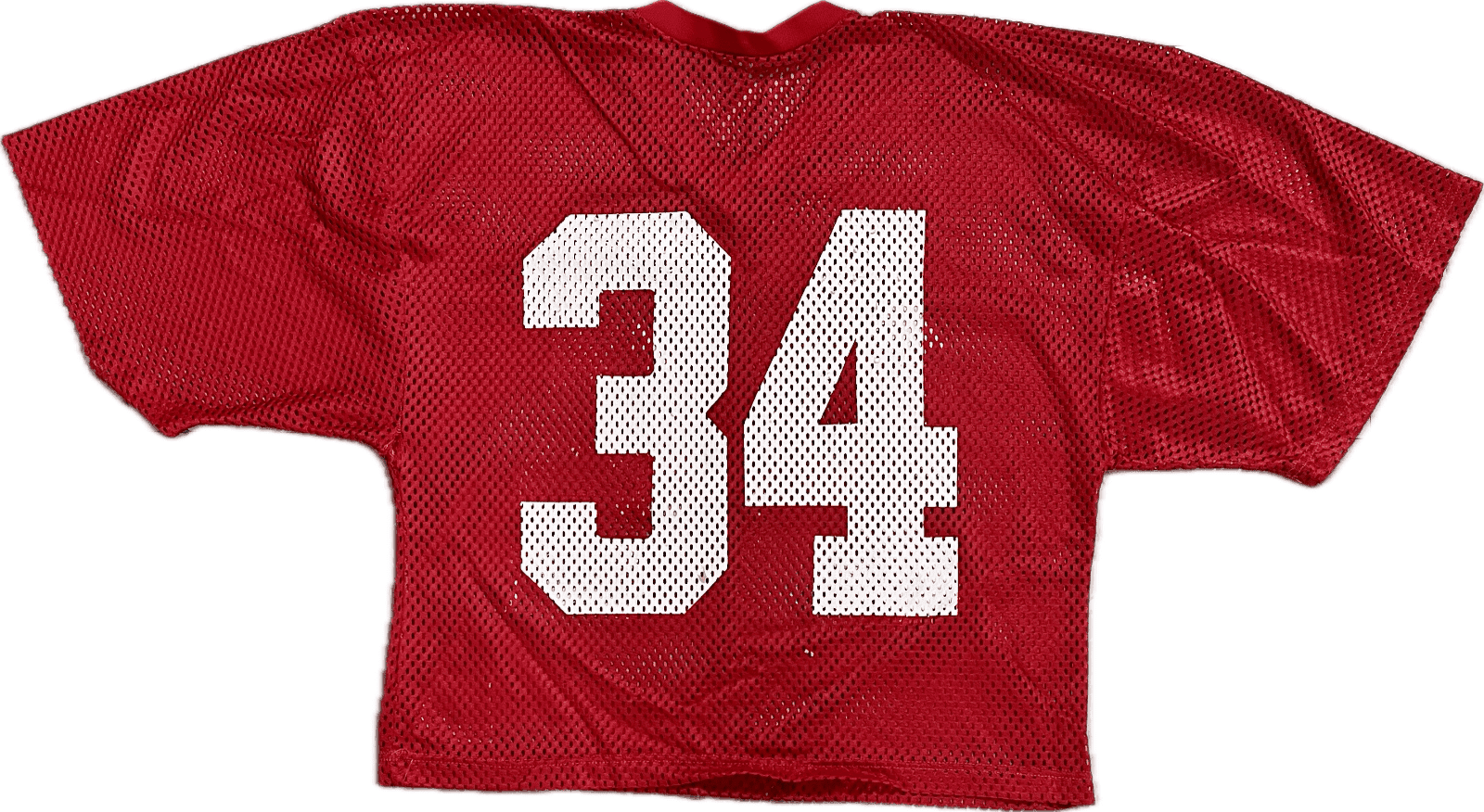 Earl Campbell 1980 Houston Oilers Training Camp Practice Worn Jersey Earl Campbell Jersey 1980-training-camp-practice-worn, Houston Oilers, view 2, supplier stock photo