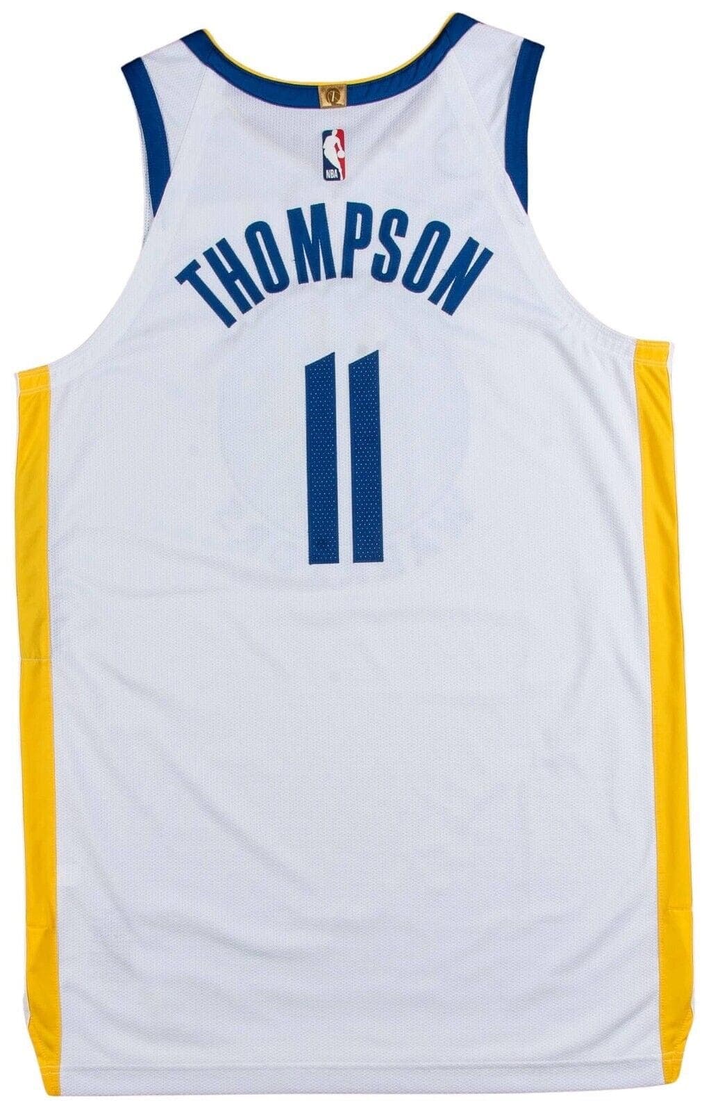 Klay Thompson #11 2022-23 Golden State Warriors Game Used Away Jersey Jersey klay-thompson-11-2022-23-game, Golden State Warriors, supplier stock photo