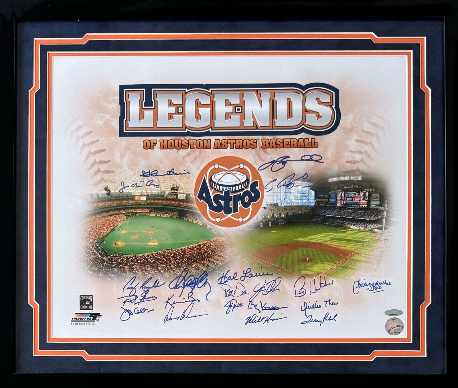 Houston Astros Legends Signed Framed 16×20 Photo TriStar Bagwell Biggio Cruz Photo 16x20-legends-framed-16-20-tristar-bagwell, Houston Astros, supplier stock photo