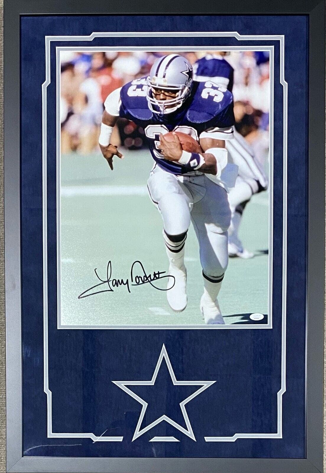 Tony Dorsett Signed Autographed Framed 16×20 Photo JSA Authenticated #1 Tony Dorsett Photo 16x20-framed-16-20-1, Dallas Cowboys, supplier stock photo