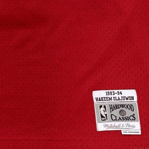 Hakeem Olajuwon Signed 93-94 Mitchell & Ness Hardwood Classics Rockets Jersey JS Hakeem Olajuwon Jersey 93-94-mitchell-ness-hardwood-classics, Houston Rockets, view 5, supplier stock photo