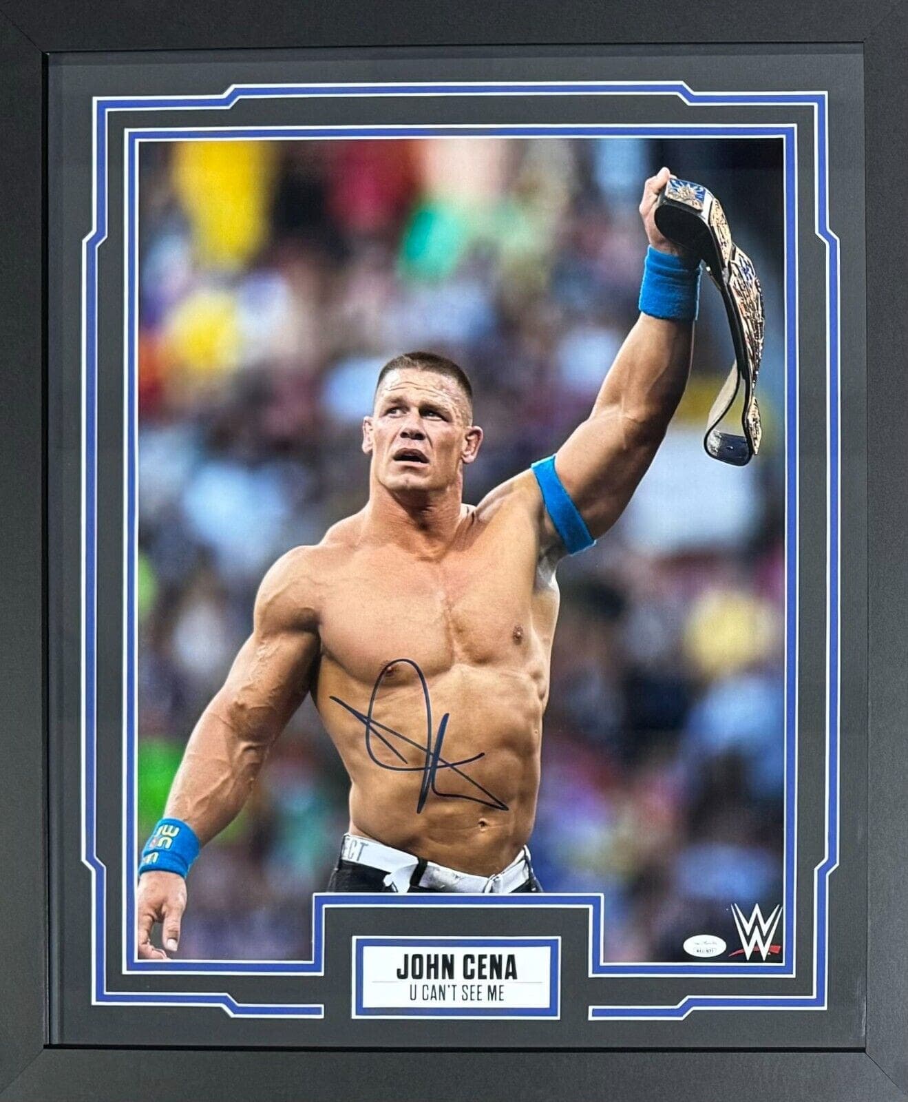 John Cena Signed Autographed Framed Signed 16×20 Photo JSA #8 John Cena Photo 16x20-framed-16-20-8, supplier stock photo