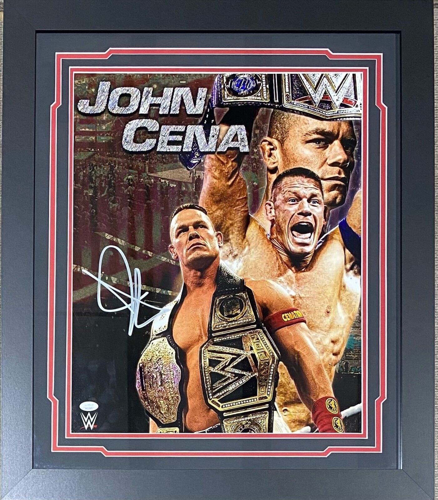 John Cena Signed Autographed Framed Signed 16×20 Photo JSA #7 John Cena Photo 16x20-framed-16-20-7, supplier stock photo