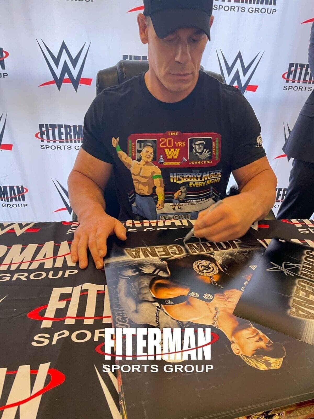 John Cena Signed Autographed Framed Signed 16×20 Photo JSA #7 John Cena Photo 16x20-framed-16-20-7, view 2, supplier stock photo