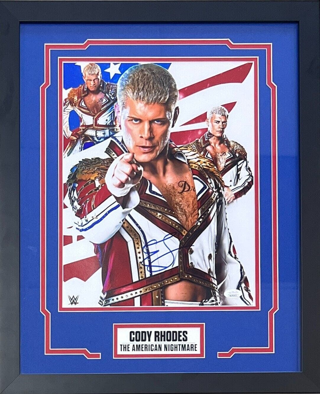 Cody Rhodes Signed Framed 11×14 Photo JSA Authenticated Photo 11x14-cody-rhodes-framed-11-14, supplier stock photo