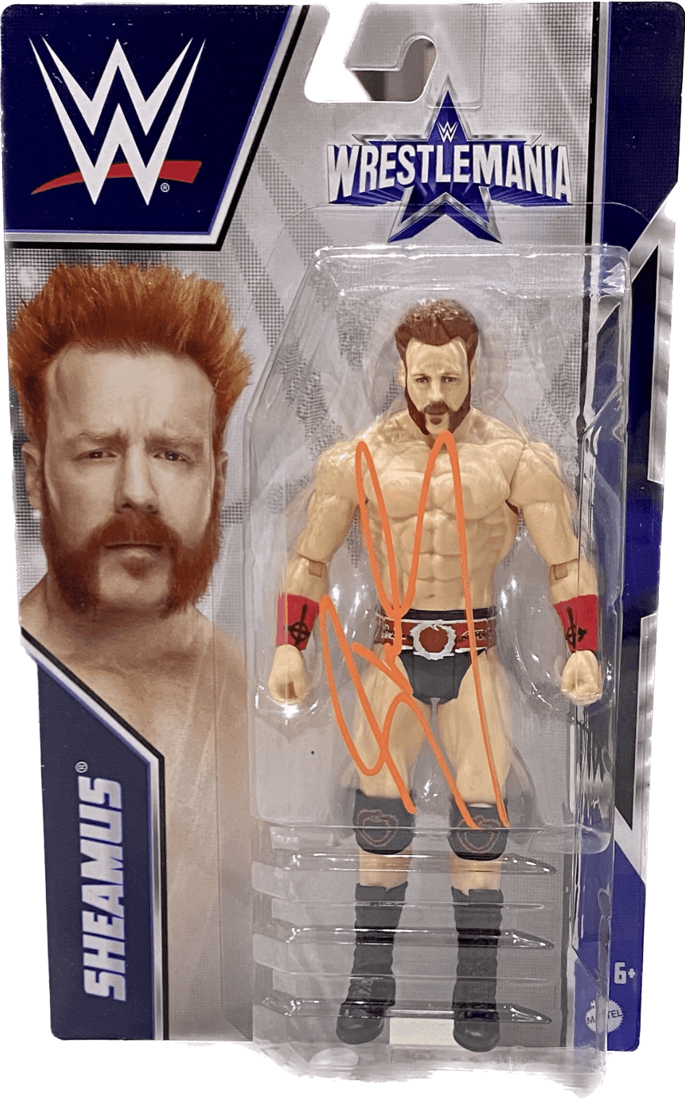 Sheamus Signed Autographed WrestleMania Action Figure JSA Authenticated Orange Other sheamus-wrestlemania-action-figure-orange, supplier stock photo