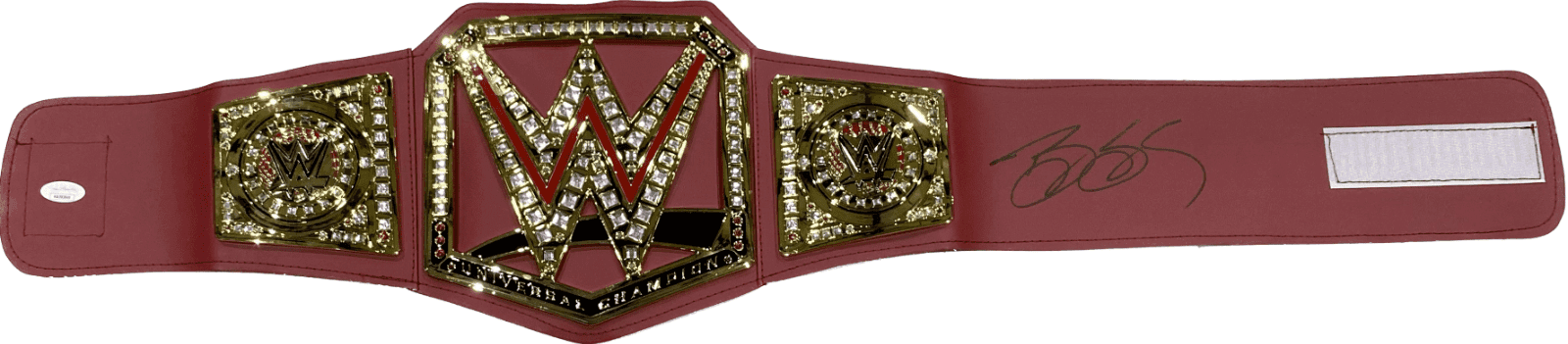 Bill Goldberg Signed Autographed Toy Title Belt JSA Authenticated Other bill-goldberg-toy-title-belt, supplier stock photo
