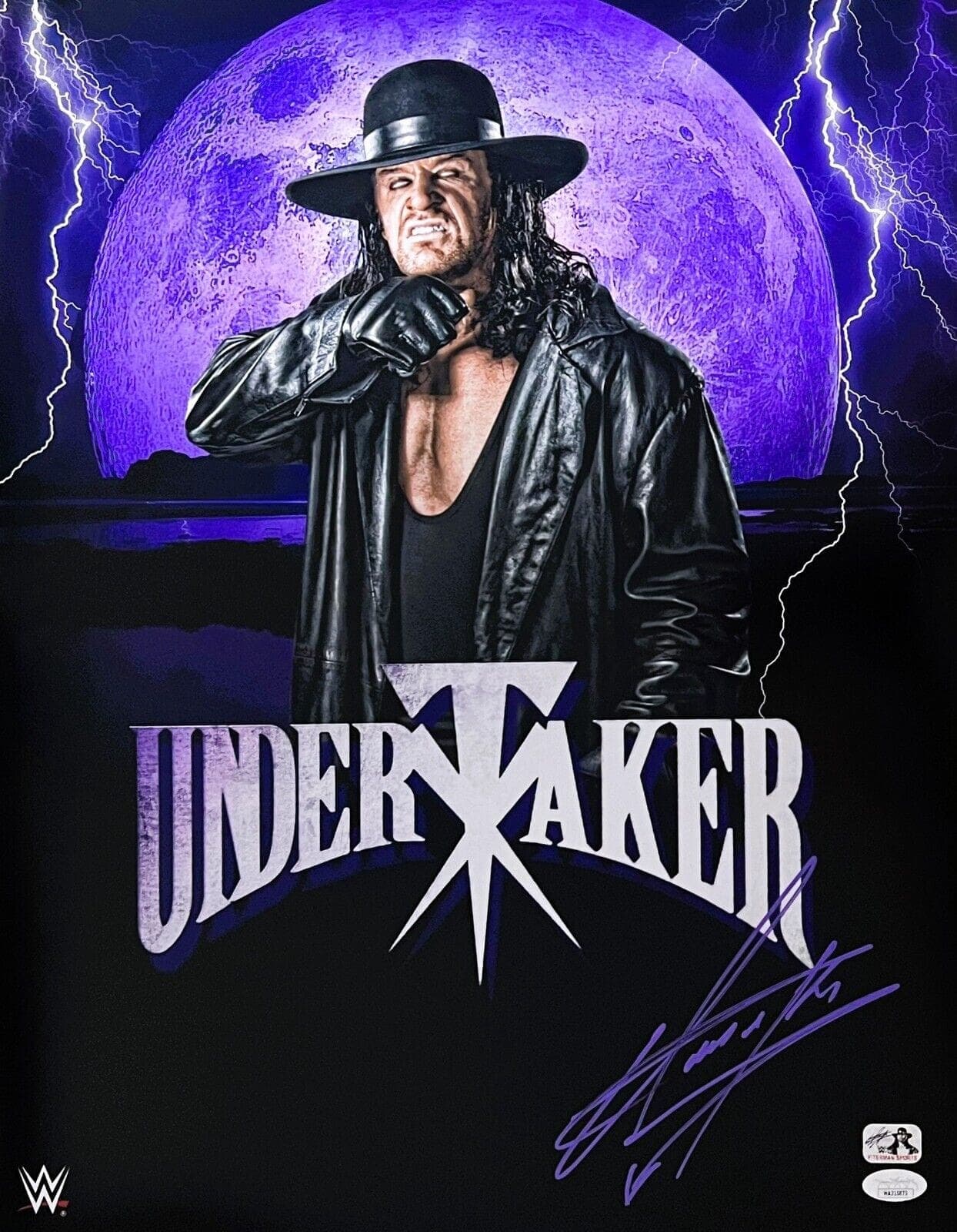 Undertaker Signed Autographed 16×20 Photo JSA Authenticated #3 Purple Undertaker Photo 16x20-16-20-3-purple, supplier stock photo