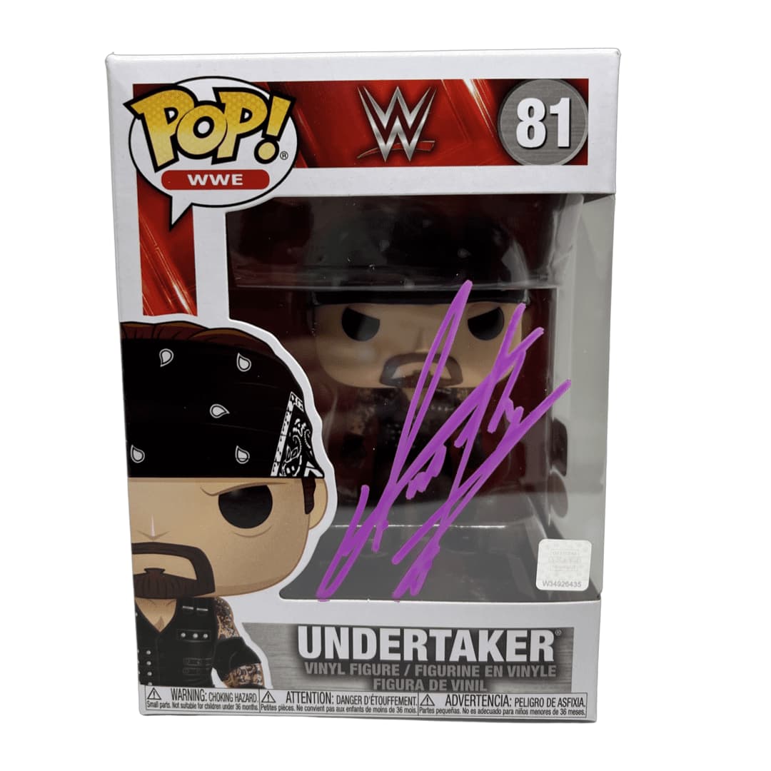 Undertaker Signed Autographed Funko POP 81 JSA & Undertaker Authenticated Undertaker Other funko-pop-81, supplier stock photo