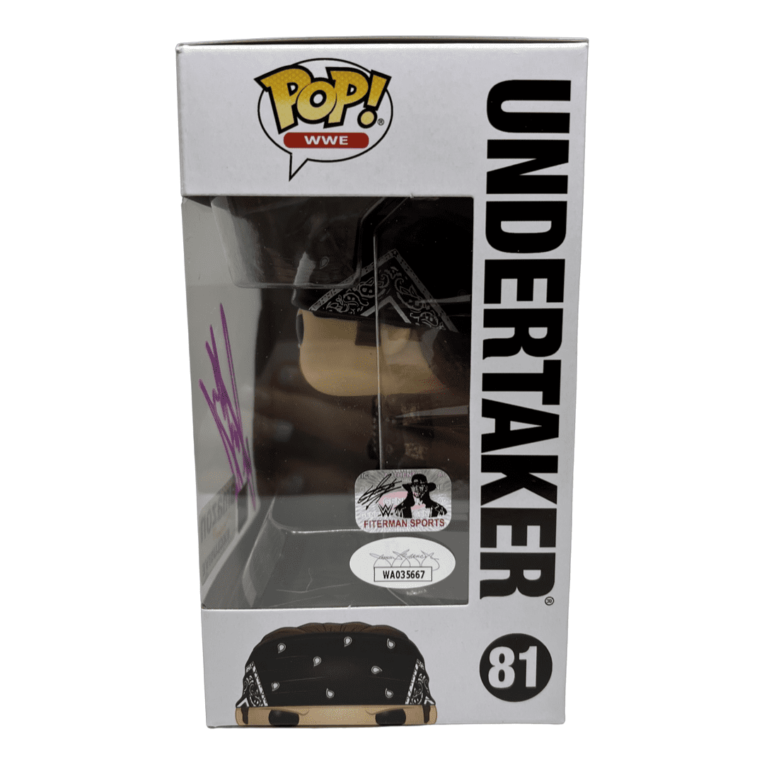 Undertaker Signed Autographed Funko POP 81 JSA & Undertaker Authenticated Undertaker Other funko-pop-81, view 2, supplier stock photo
