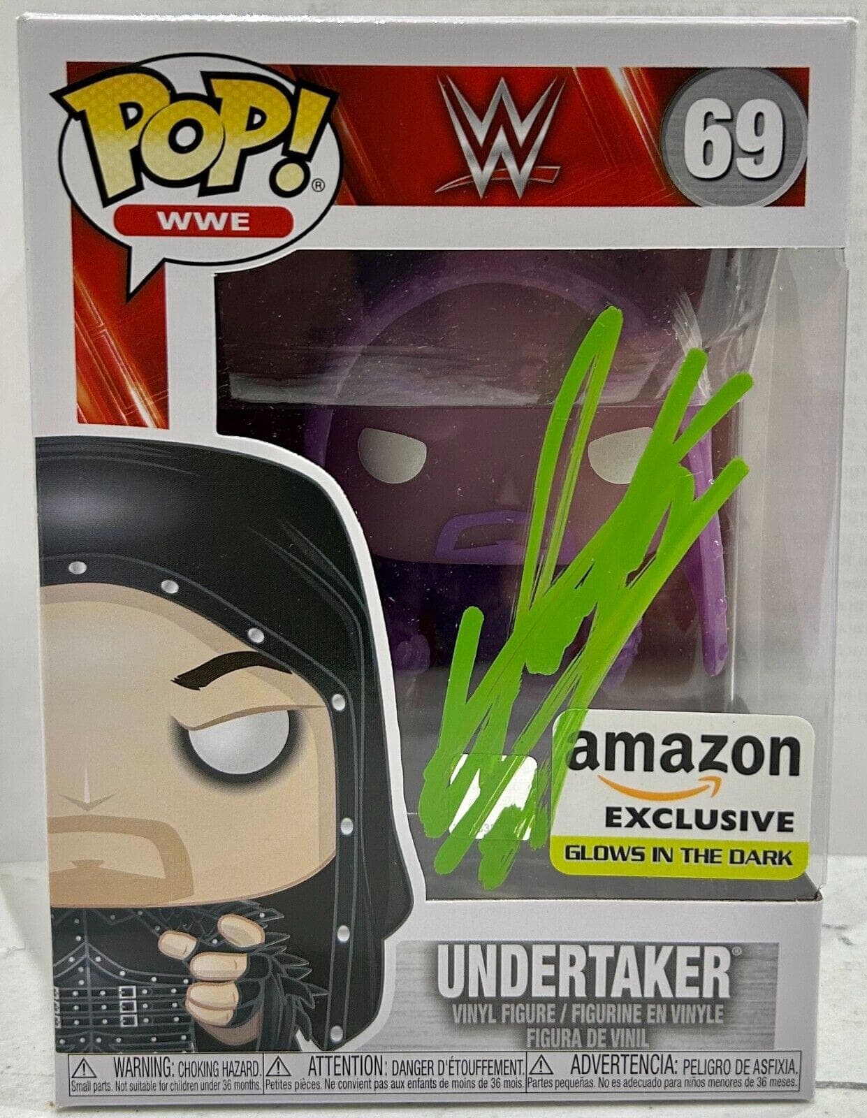Undertaker Signed Autographed Funko POP 69 JSA & Undertaker Authenticated Undertaker Other funko-pop-69, supplier stock photo