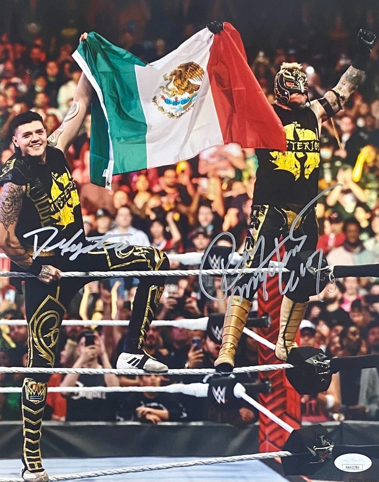 Rey Mysterio Dominik Mysterio Signed 11×14 Photo JSA Authenticated #2 Rey Mysterio Photo 11x14-rey-mysterio-dominik-11-14-2, supplier stock photo