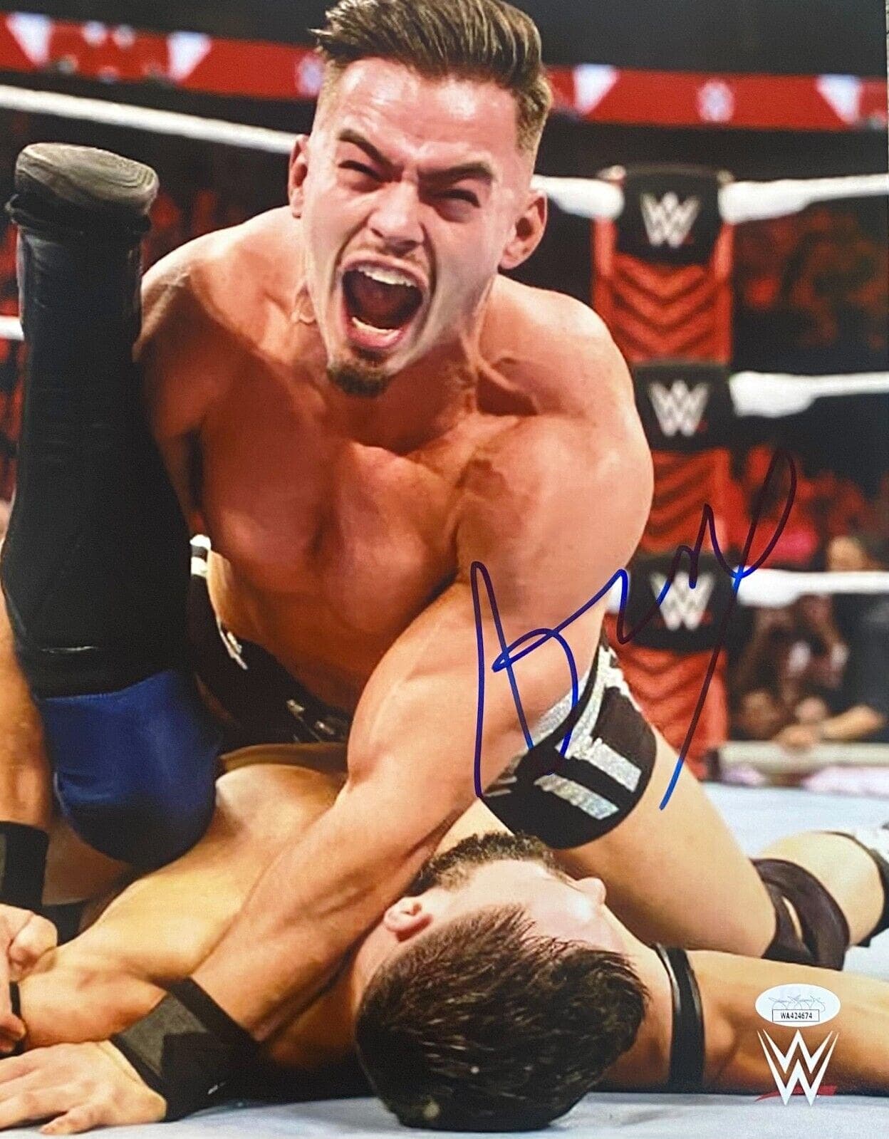 Austin Theory Signed Autographed 11×14 Photo JSA Authenticated #5 Photo 11x14-austin-theory-11-14-5, supplier stock photo