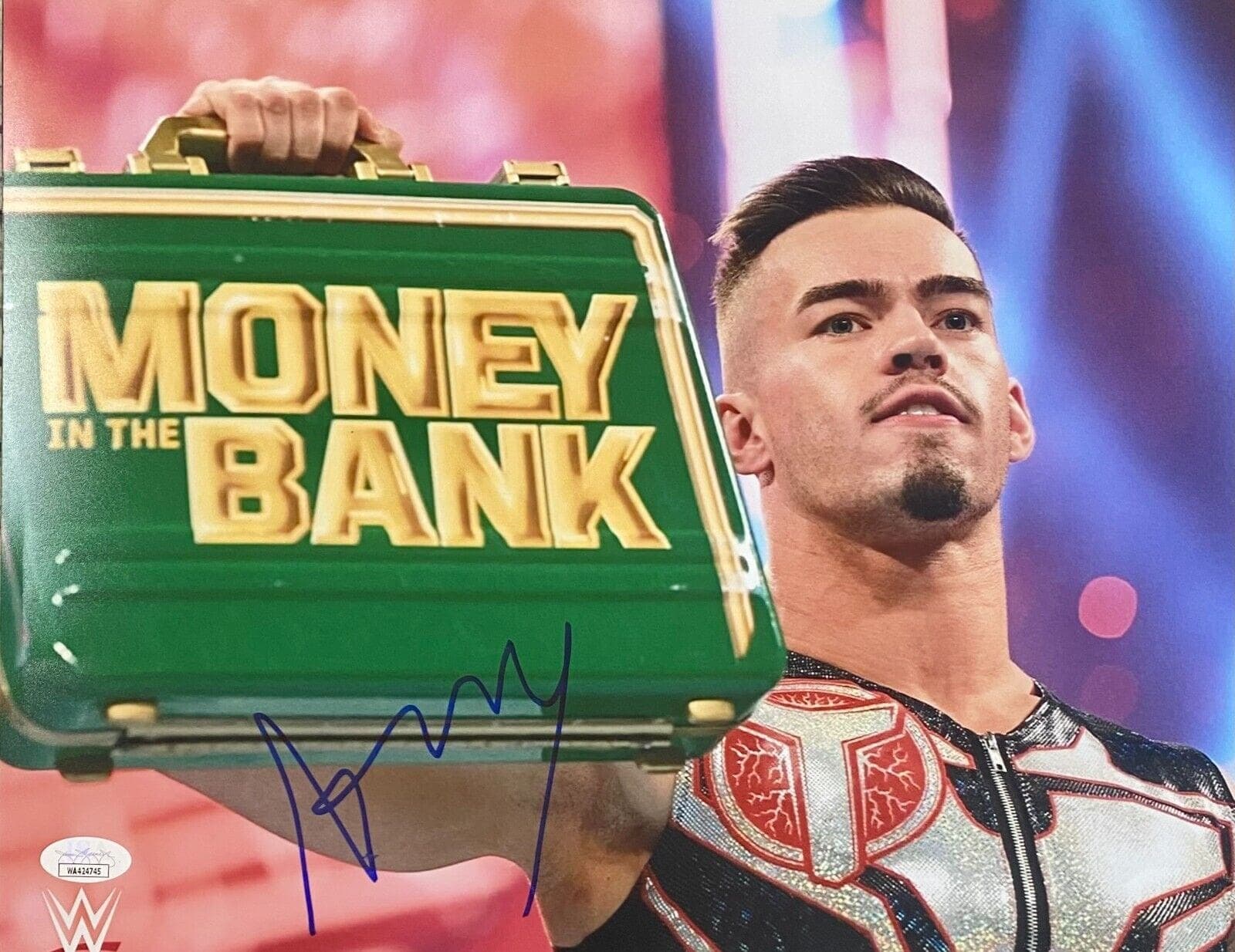 Austin Theory Signed Autographed 11×14 Photo JSA Authenticated #2 Photo 11x14-austin-theory-11-14-2, supplier stock photo