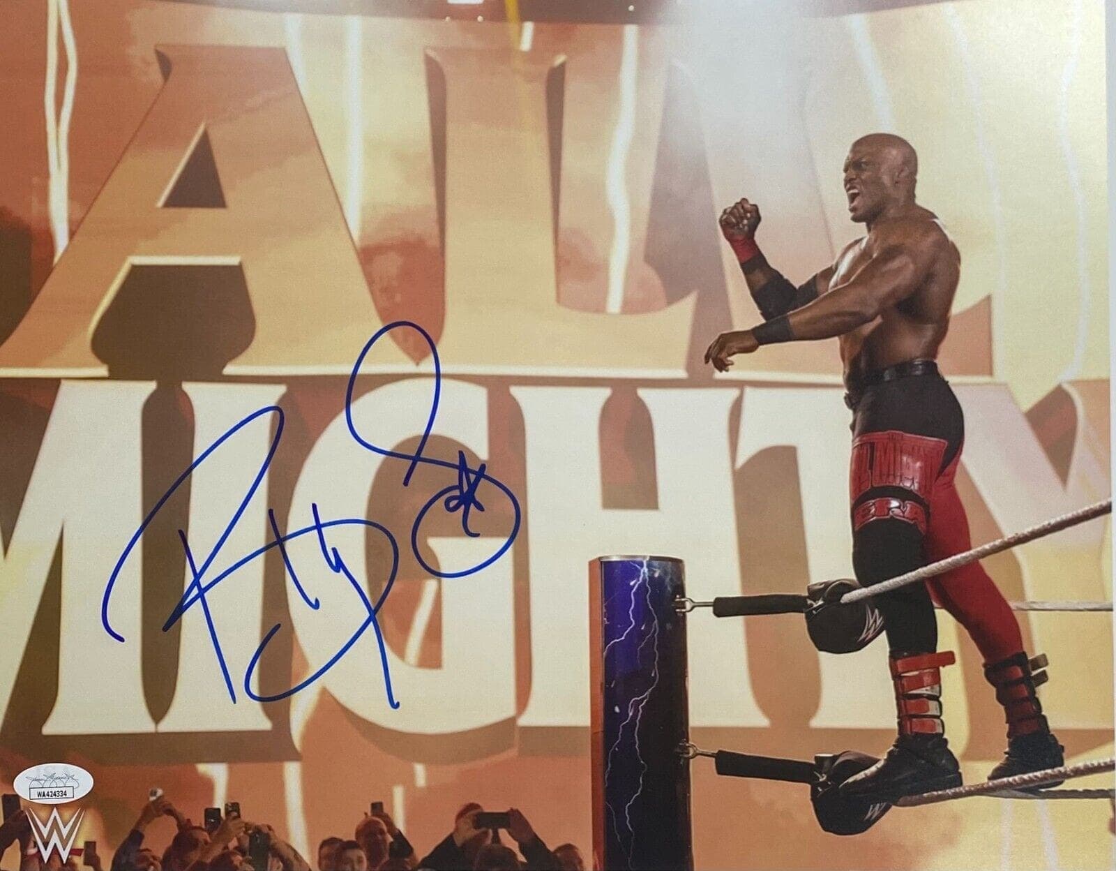 Bobby Lashley Signed Autographed 11×14 Photo JSA Authenticated #6 Photo 11x14-bobby-lashley-11-14-6, supplier stock photo