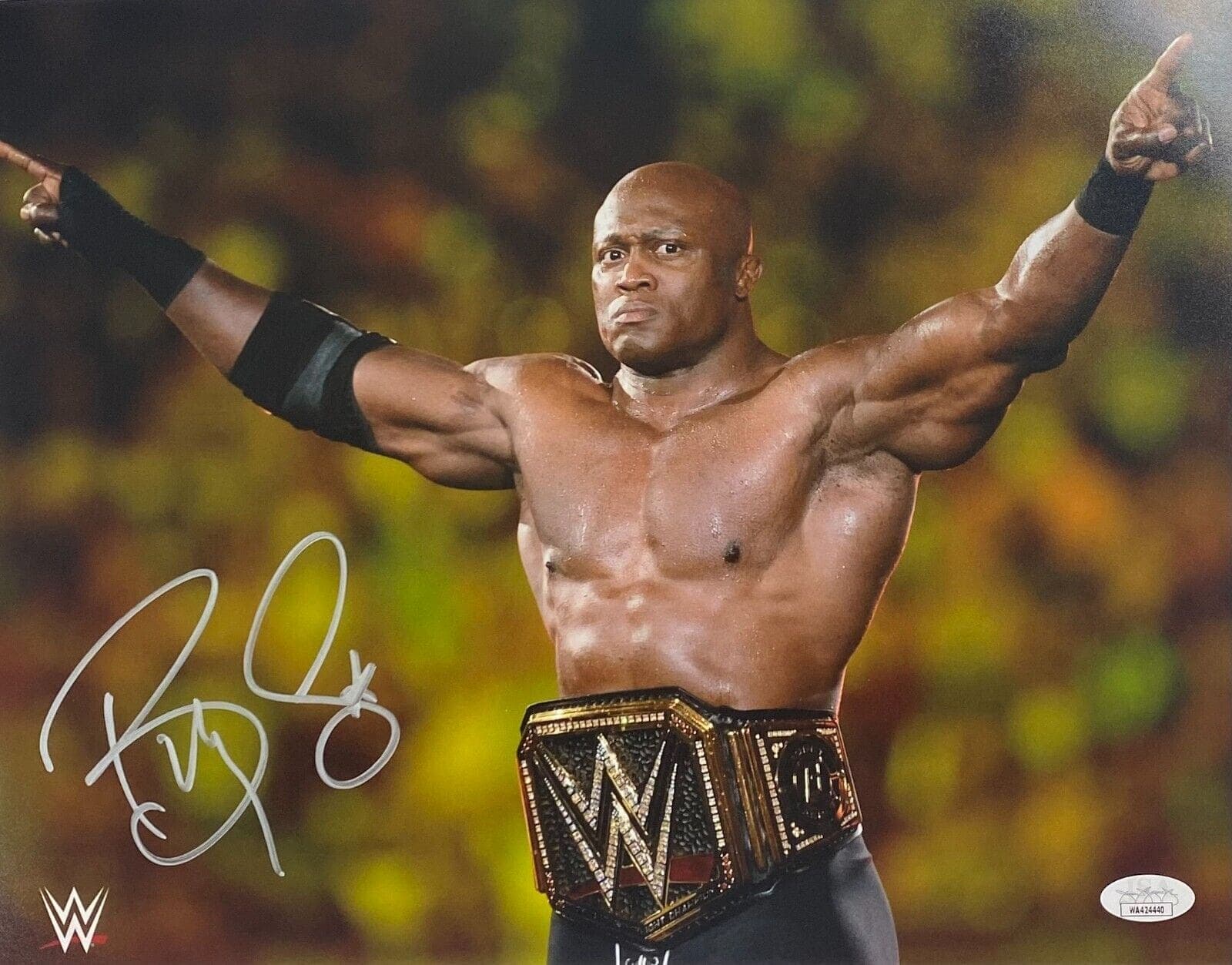 Bobby Lashley Signed Autographed 11×14 Photo JSA Authenticated #2 Photo 11x14-bobby-lashley-11-14-2, supplier stock photo