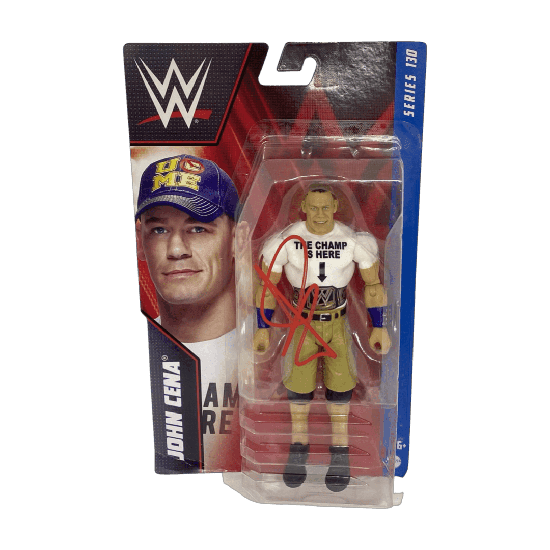 John Cena Signed Autographed Action Figure JSA Authenticated Series 130 John Cena Other action-figure-series-130, supplier stock photo