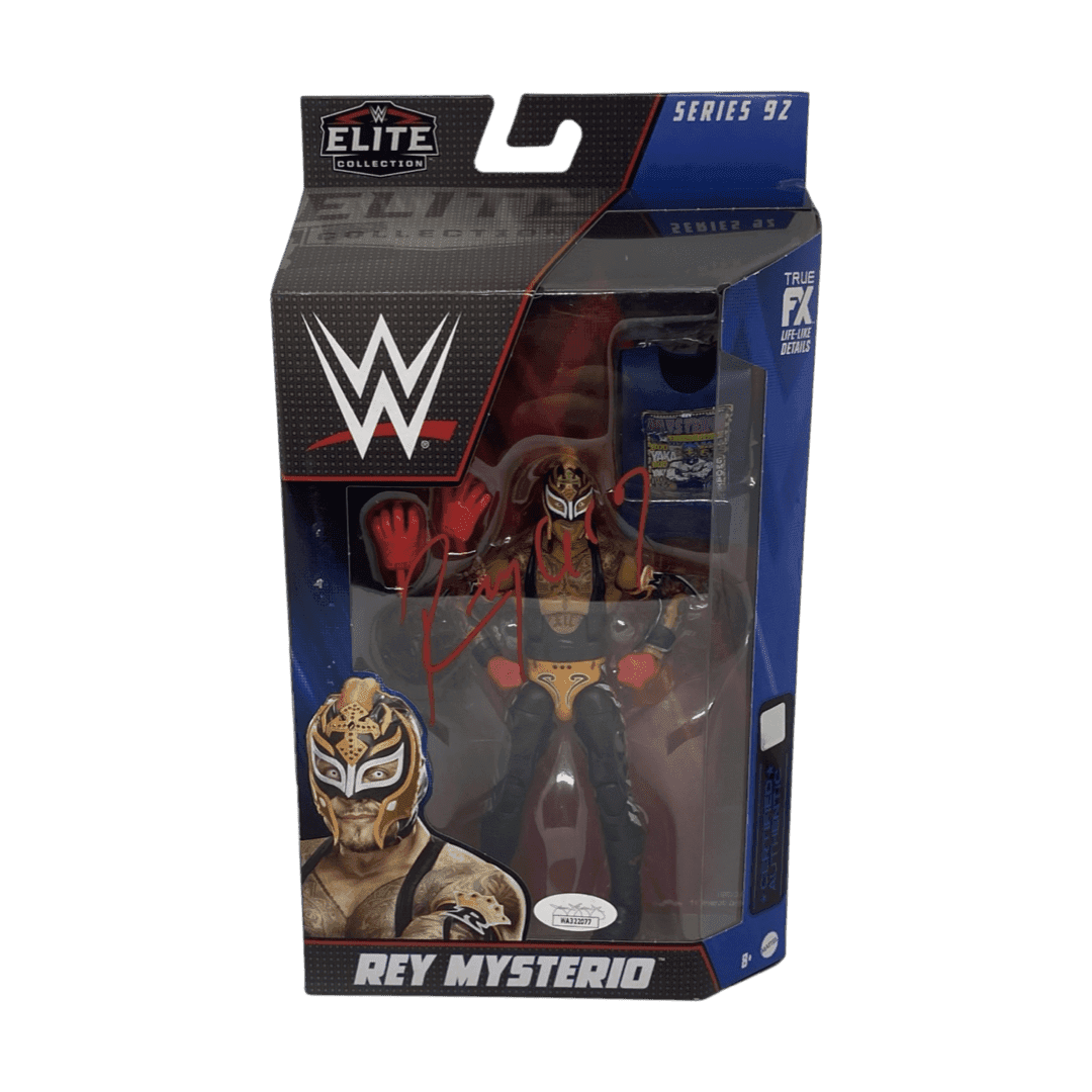 Rey Mysterio Signed Elite Series 92 Action Figure JSA Authenticated Red Other rey-mysterio-elite-series-92-action, supplier stock photo