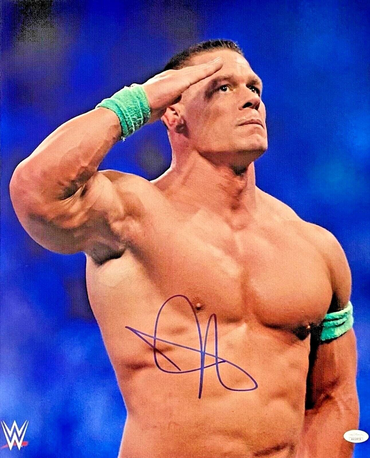 John Cena Signed Autographed 16×20 Photo JSA Authenticated #10 John Cena Photo 16x20-16-20-10, supplier stock photo