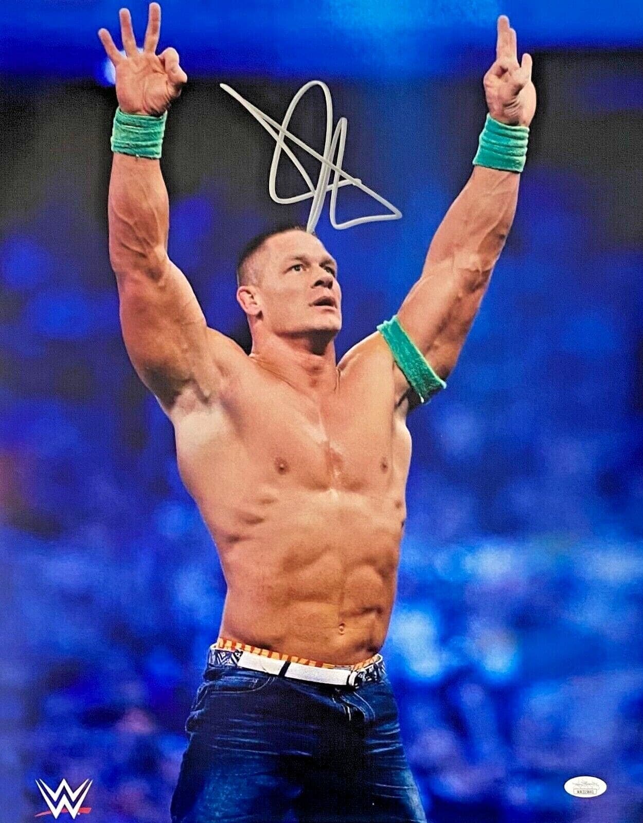 John Cena Signed Autographed 16×20 Photo JSA Authenticated #15 John Cena Photo 16x20-16-20-15, supplier stock photo