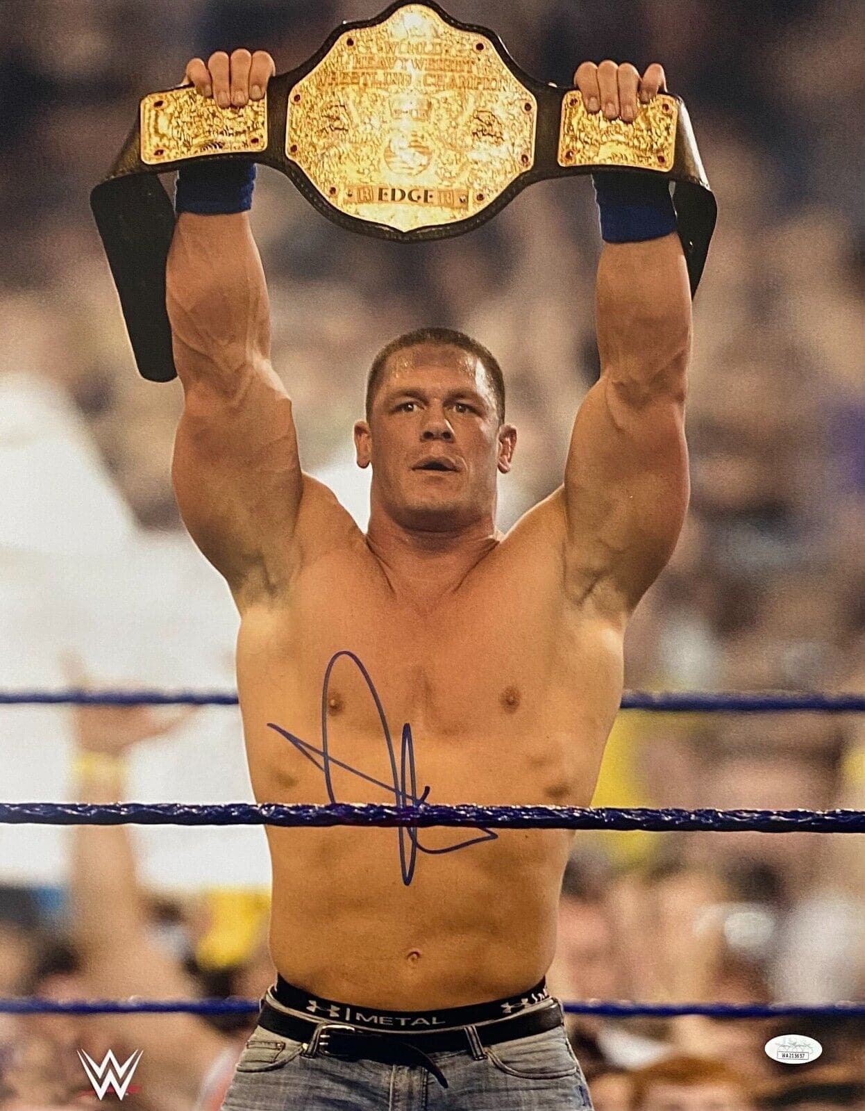 John Cena Signed Autographed 16×20 Photo JSA Authenticated #16 John Cena Photo 16x20-16-20, supplier stock photo